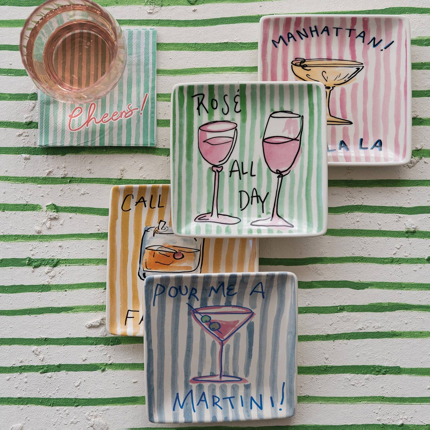 Stoneware Appetizer + Bar Plate