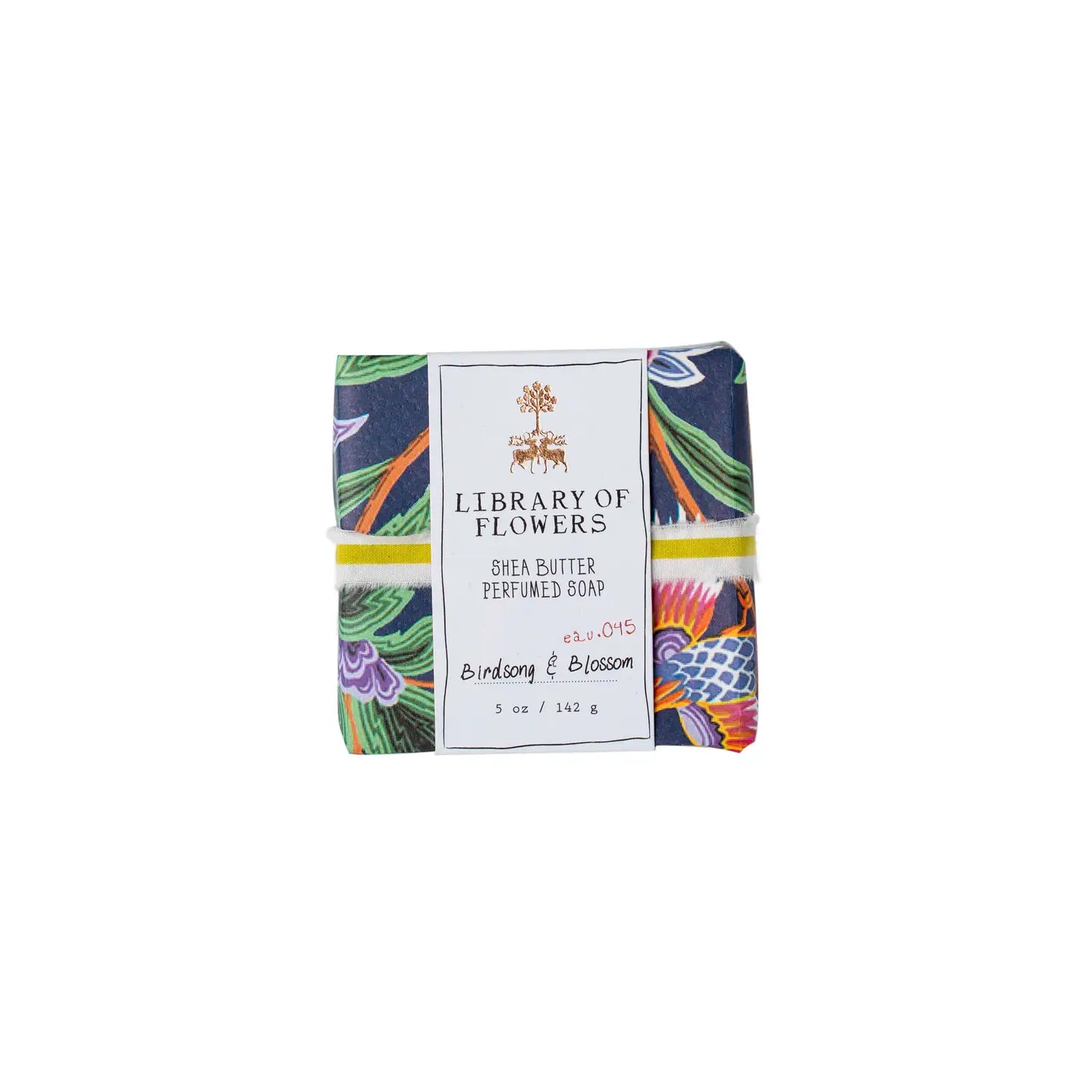 Library of Flowers Square Soap