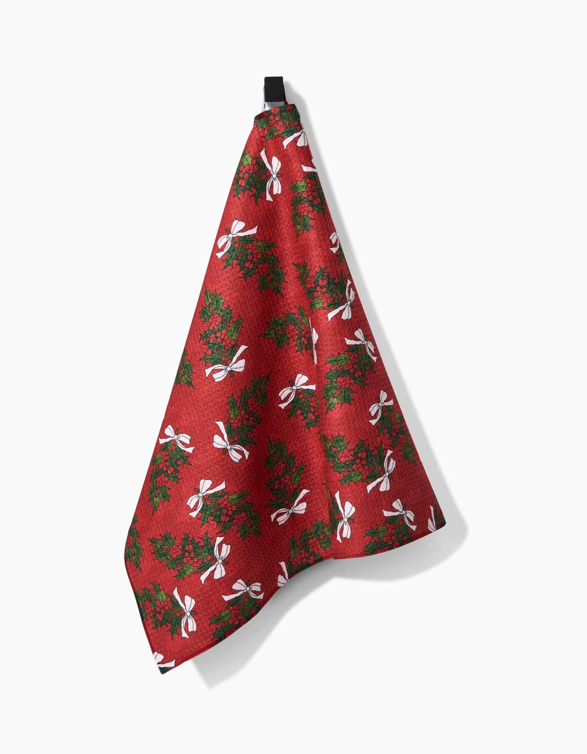 Geometry Christmas Berry Bow
