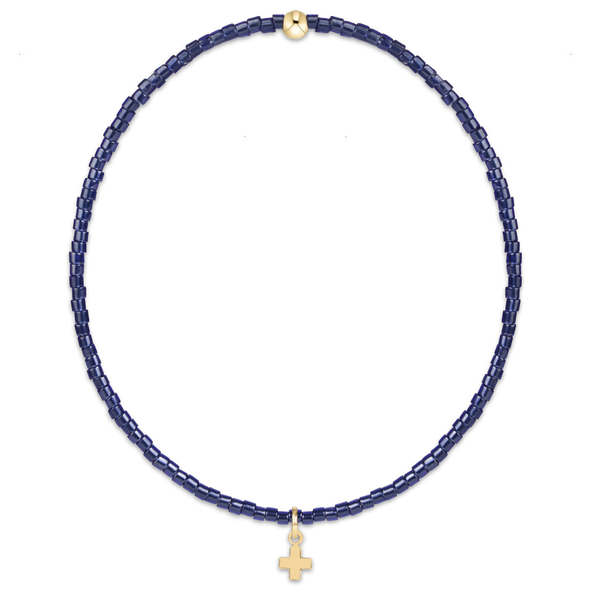 enewton Hope Classic Bracelet - Signature Cross Small Gold Charm
