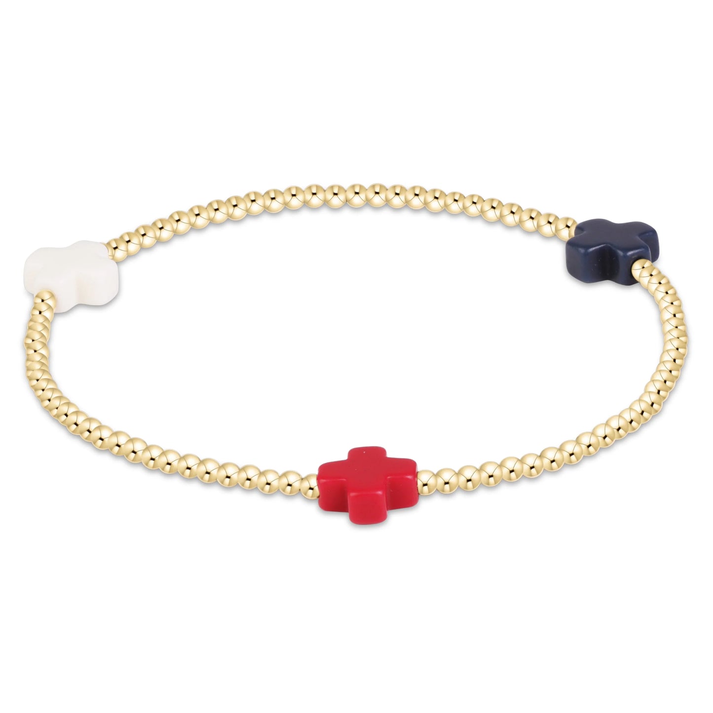 enewton Signature Cross 2mm Firecracker Bracelet