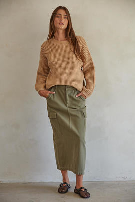 Boston Waffle Knit Pullover