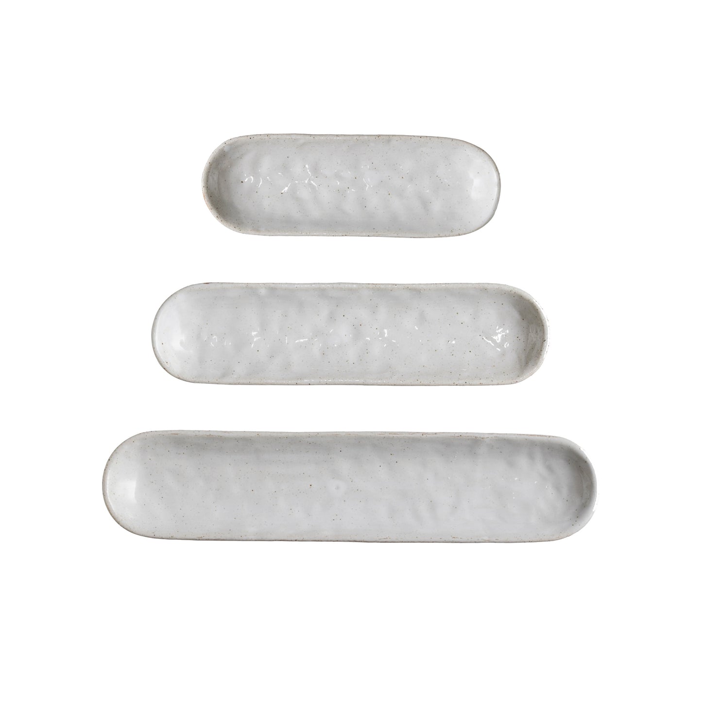 Skinny Stoneware Trays