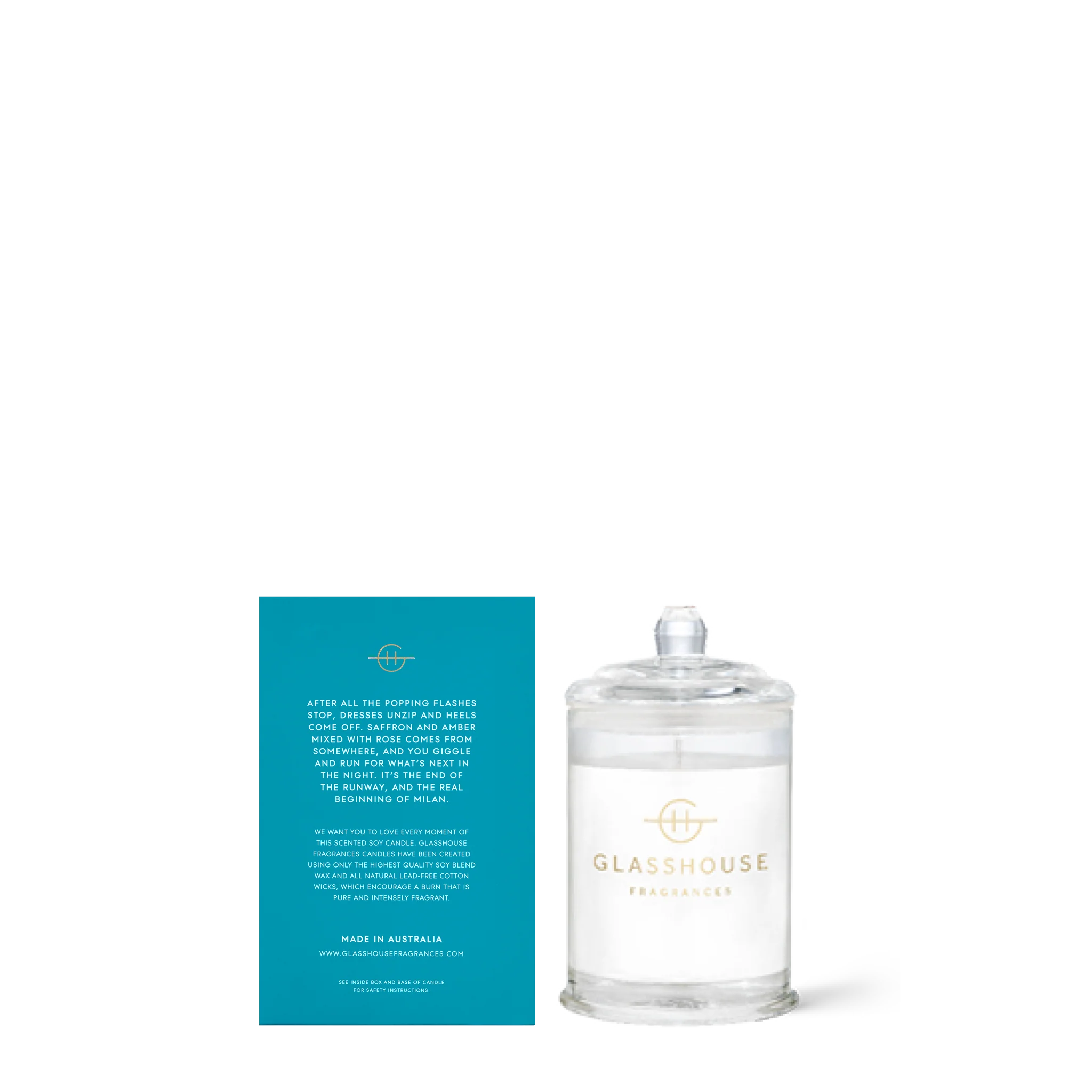 Glasshouse Midnight in Milan Candle