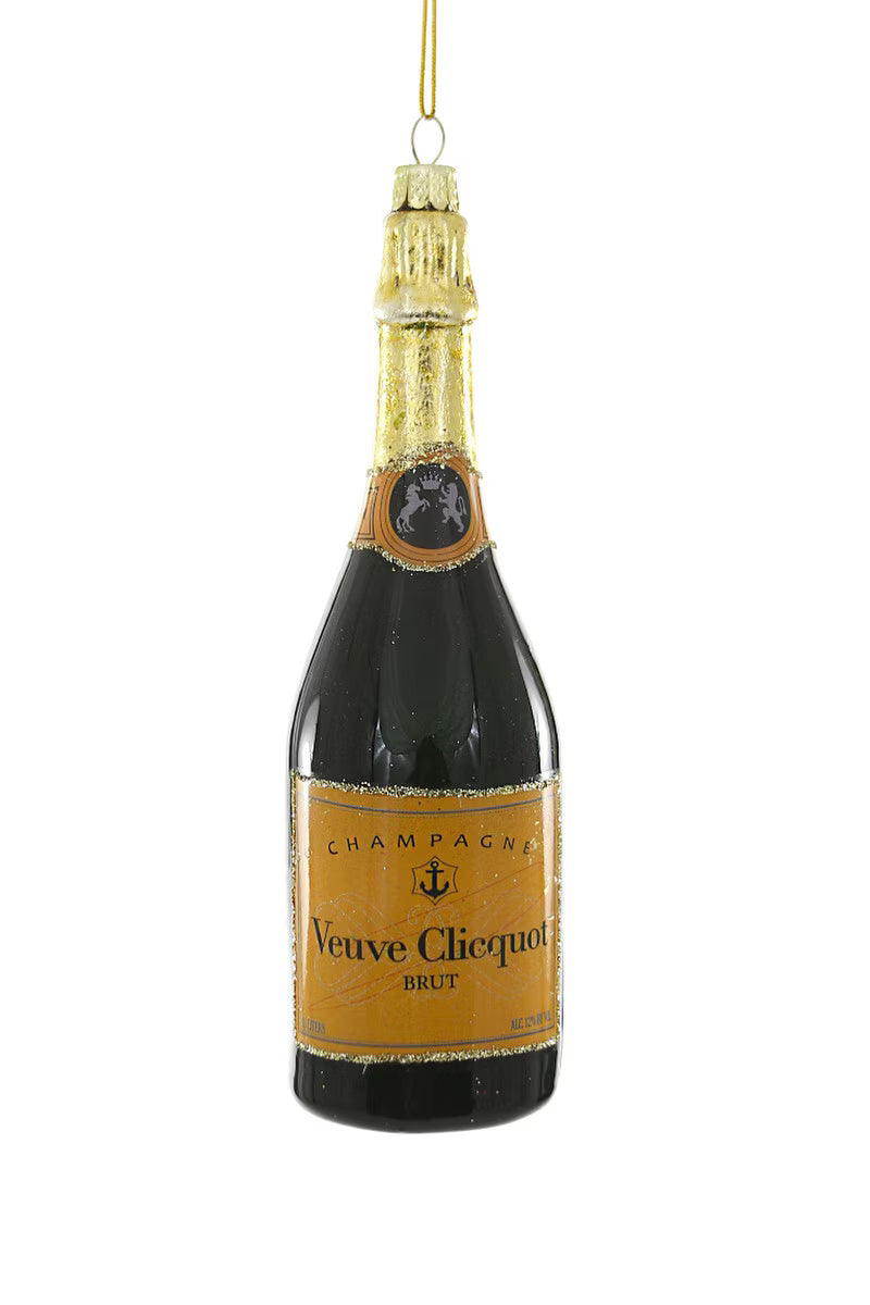 Veuve Clicquot Glass Ornament