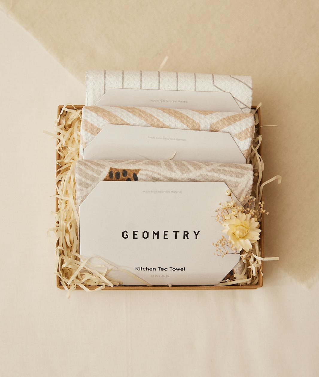Geometry Trio (White)