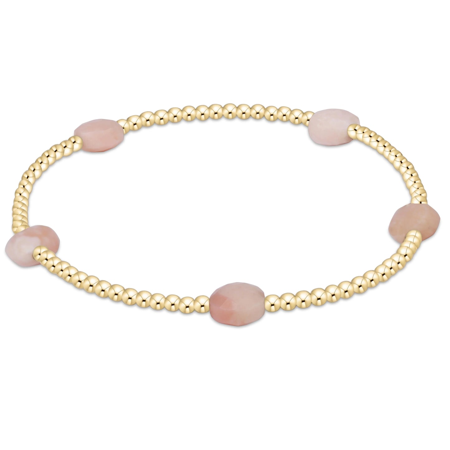 enewton Admire Small Gem 2mm Gold Bracelet