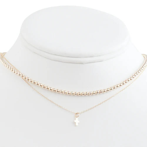 enewton Classic Gold Bead Choker