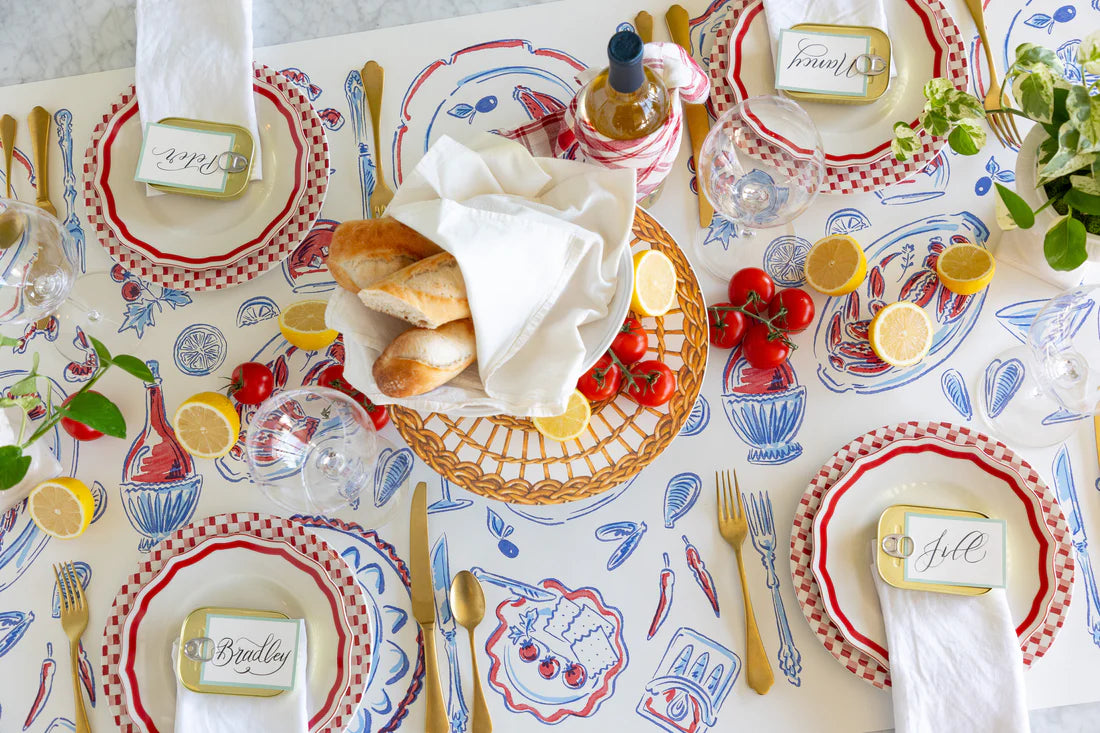 Seaside Party Paper Table Runner