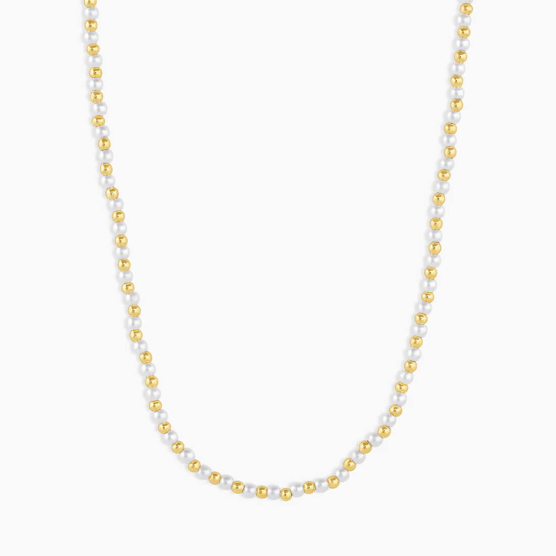 Gorjana Poppy Pearl Necklace