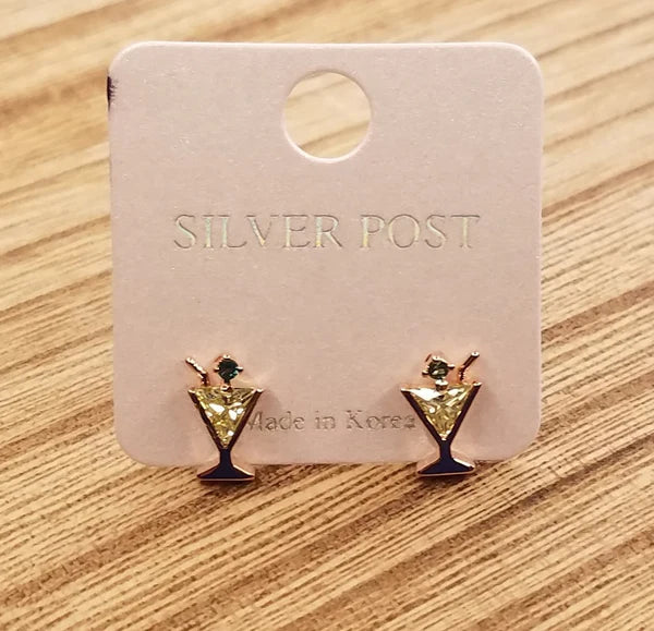 Crystal Cluster Studs