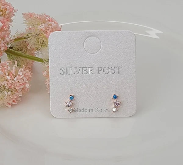 Crystal Cluster Studs
