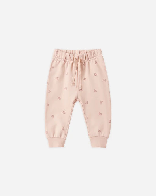 Quincy Mae Relaxed Hearts Sweat Set