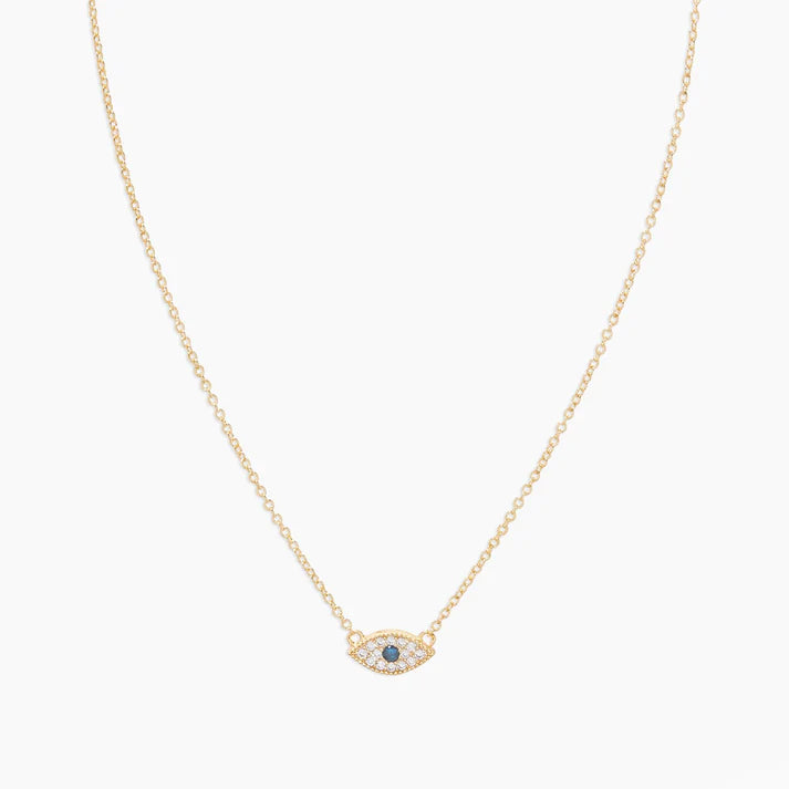 Gorjana Evil Eye Charm Necklace