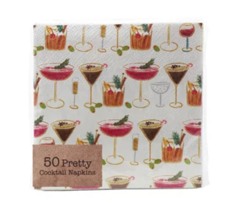 Holiday Cocktail Napkins