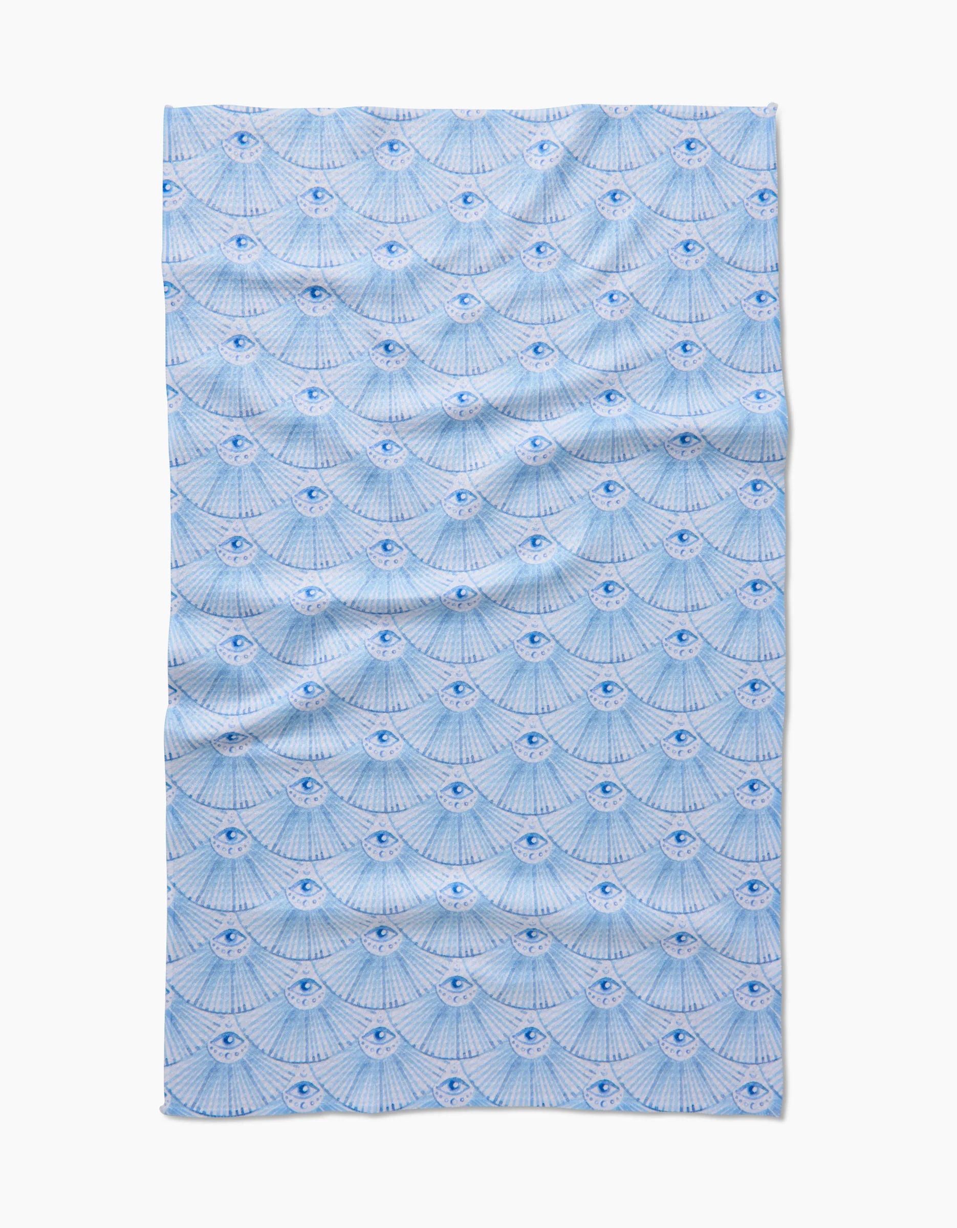 Geometry Into The Mystic Kitchen Tea Towel
