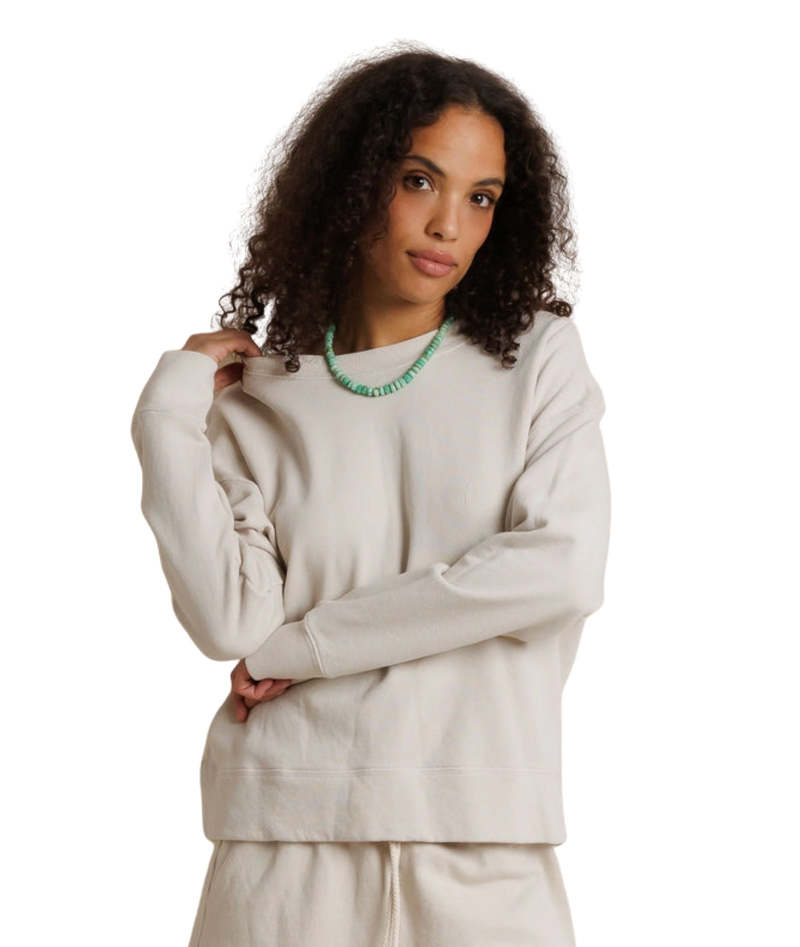 French Terry Pullover Sweatshirt