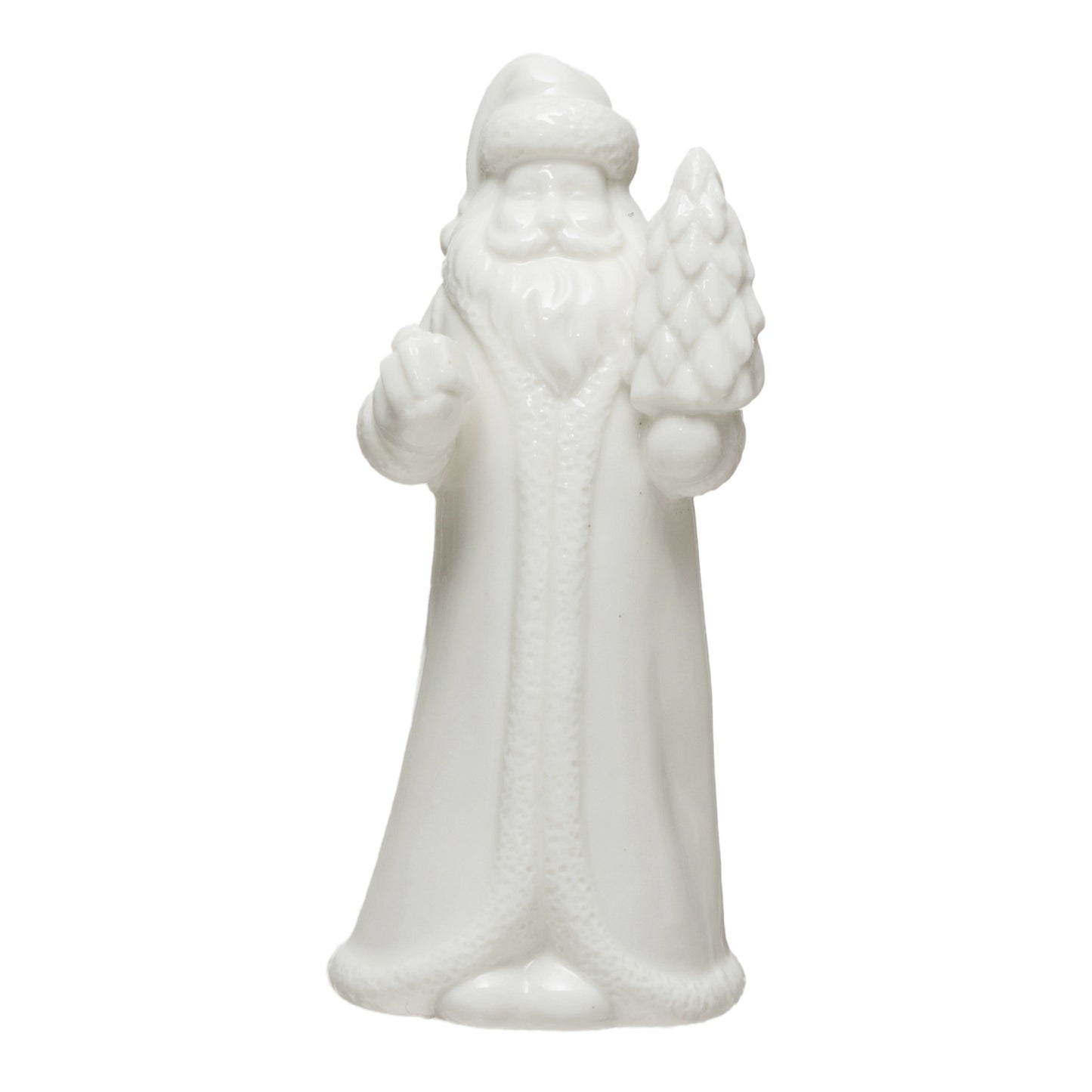 Classic Stoneware Santa