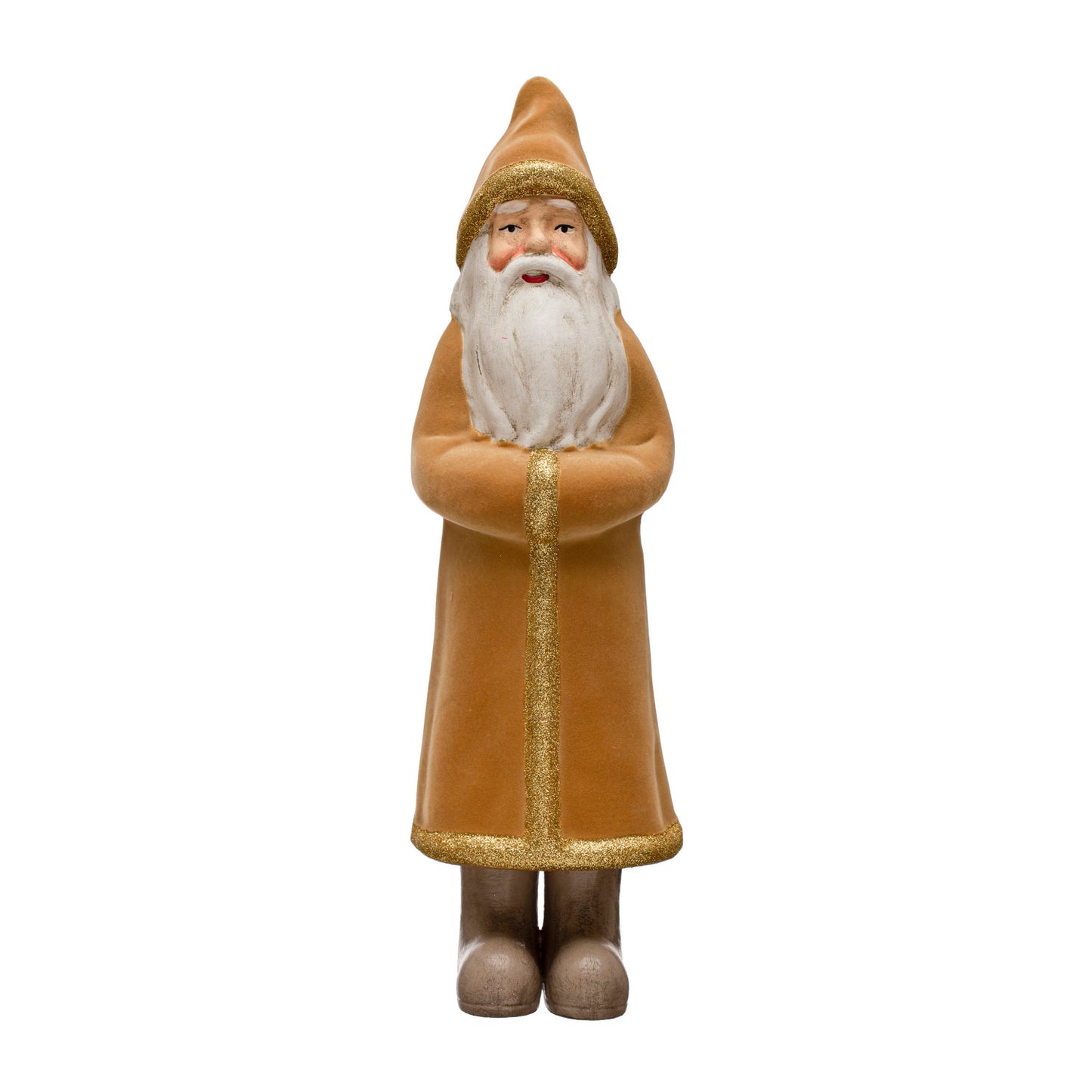Glitter + Gold Santa