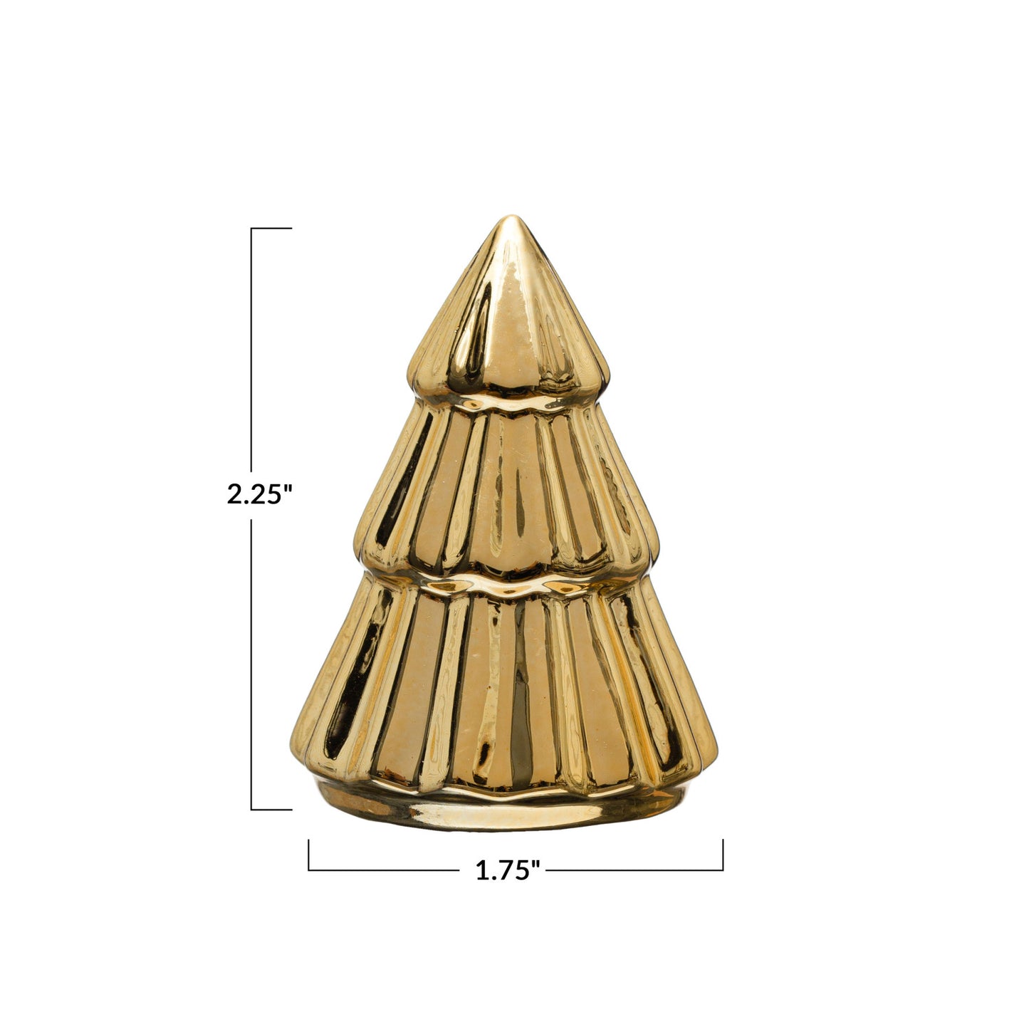 Ceramic Gold + White Trees