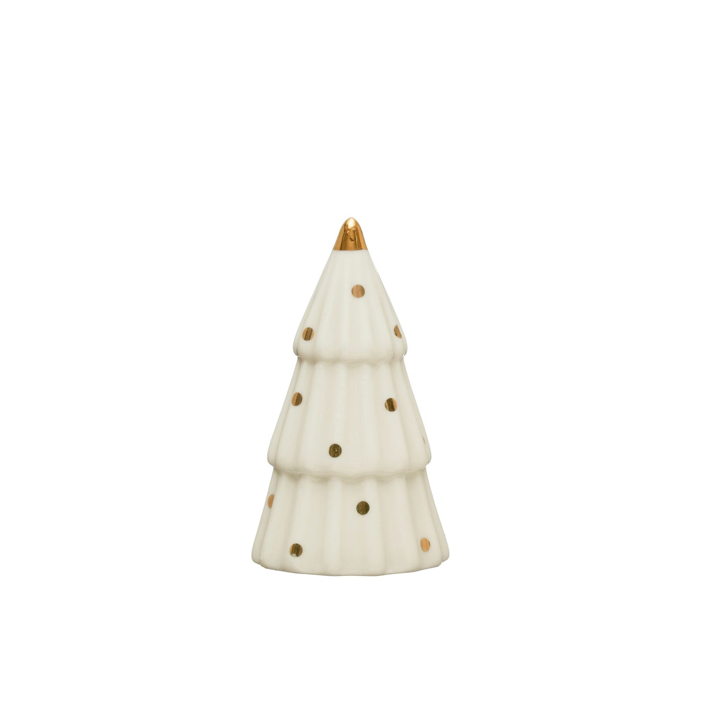 Ceramic Gold + White Trees