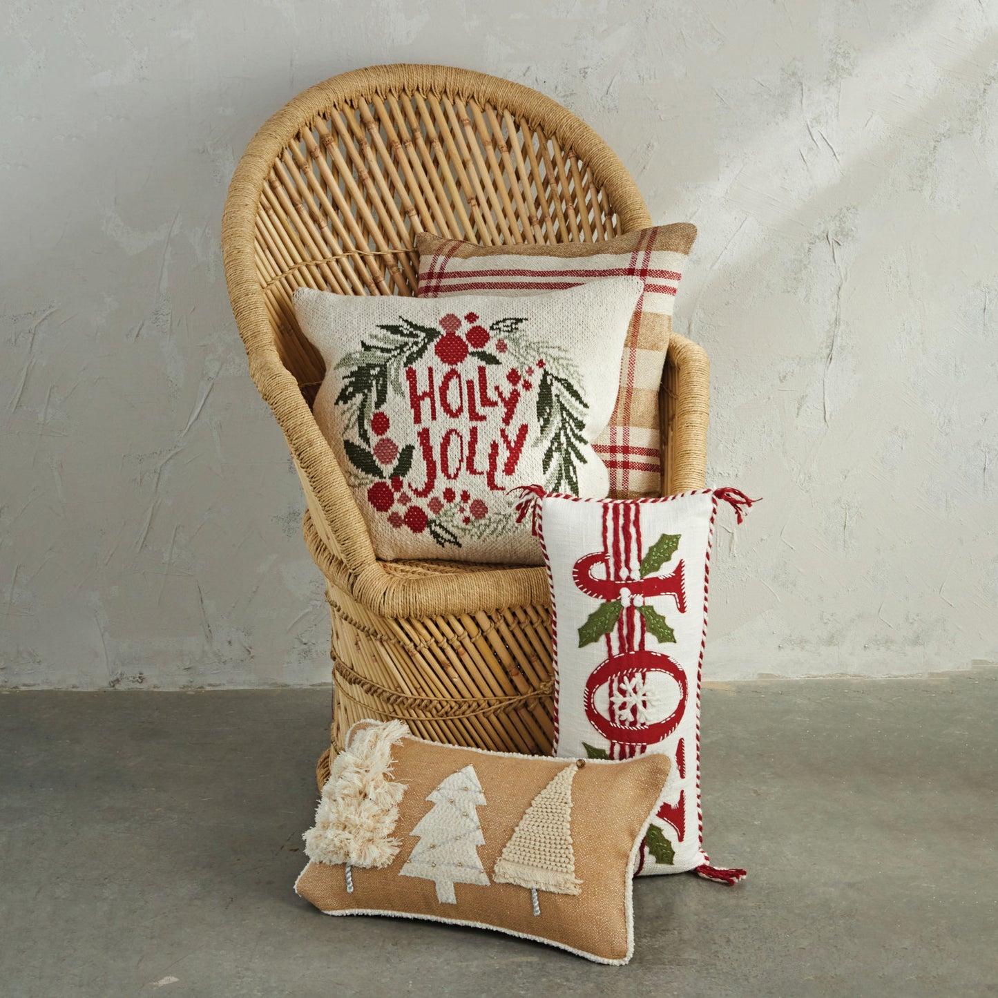 Woven Tree Pillow