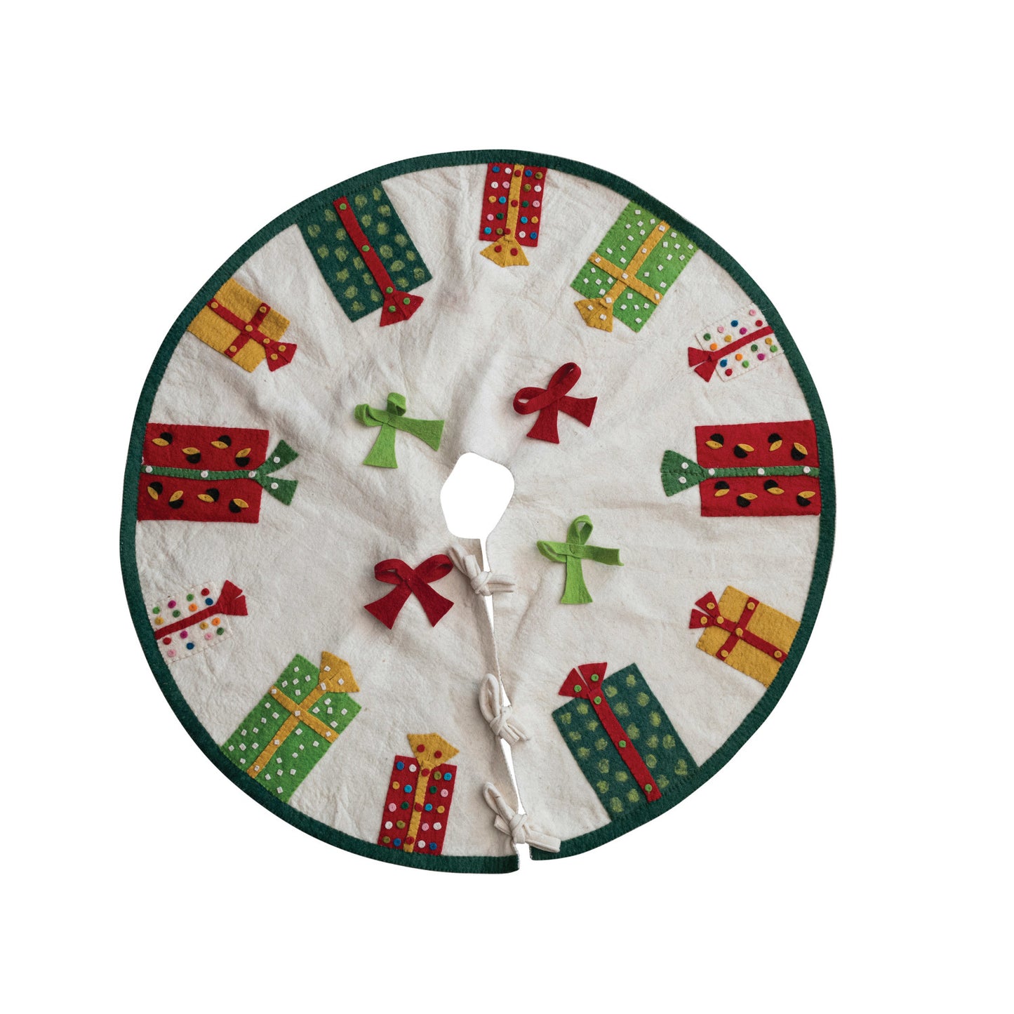 Presents + Bows Tree Skirt