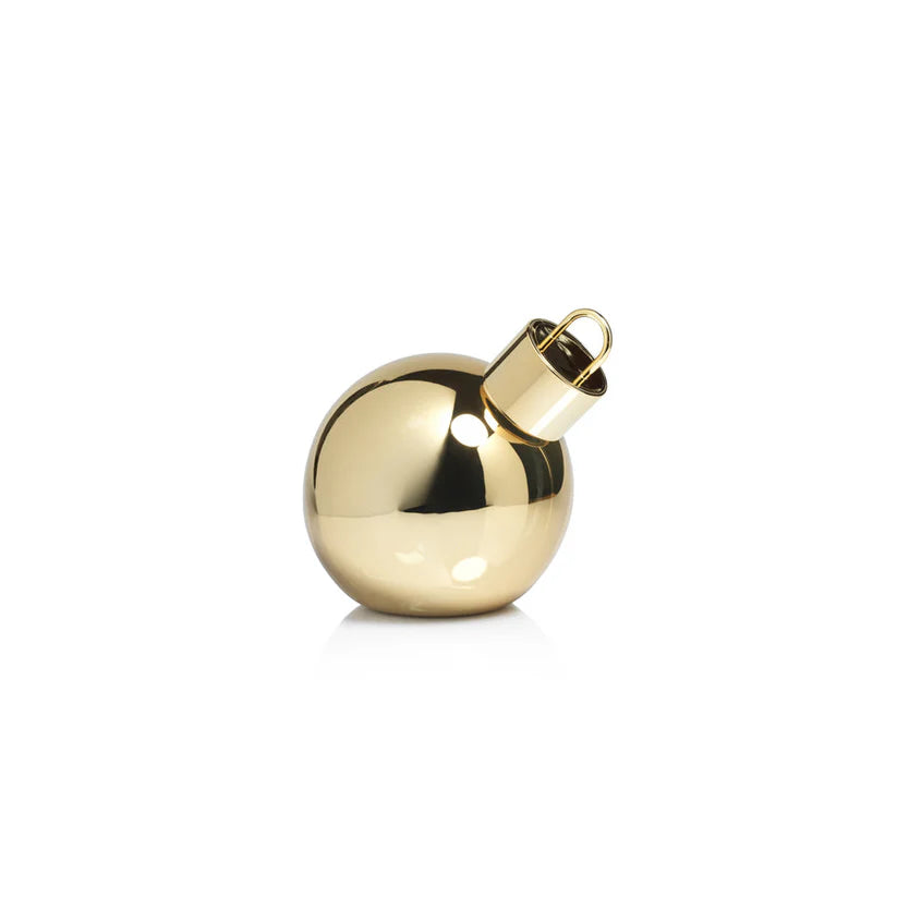 LED Gold Ball Ornament