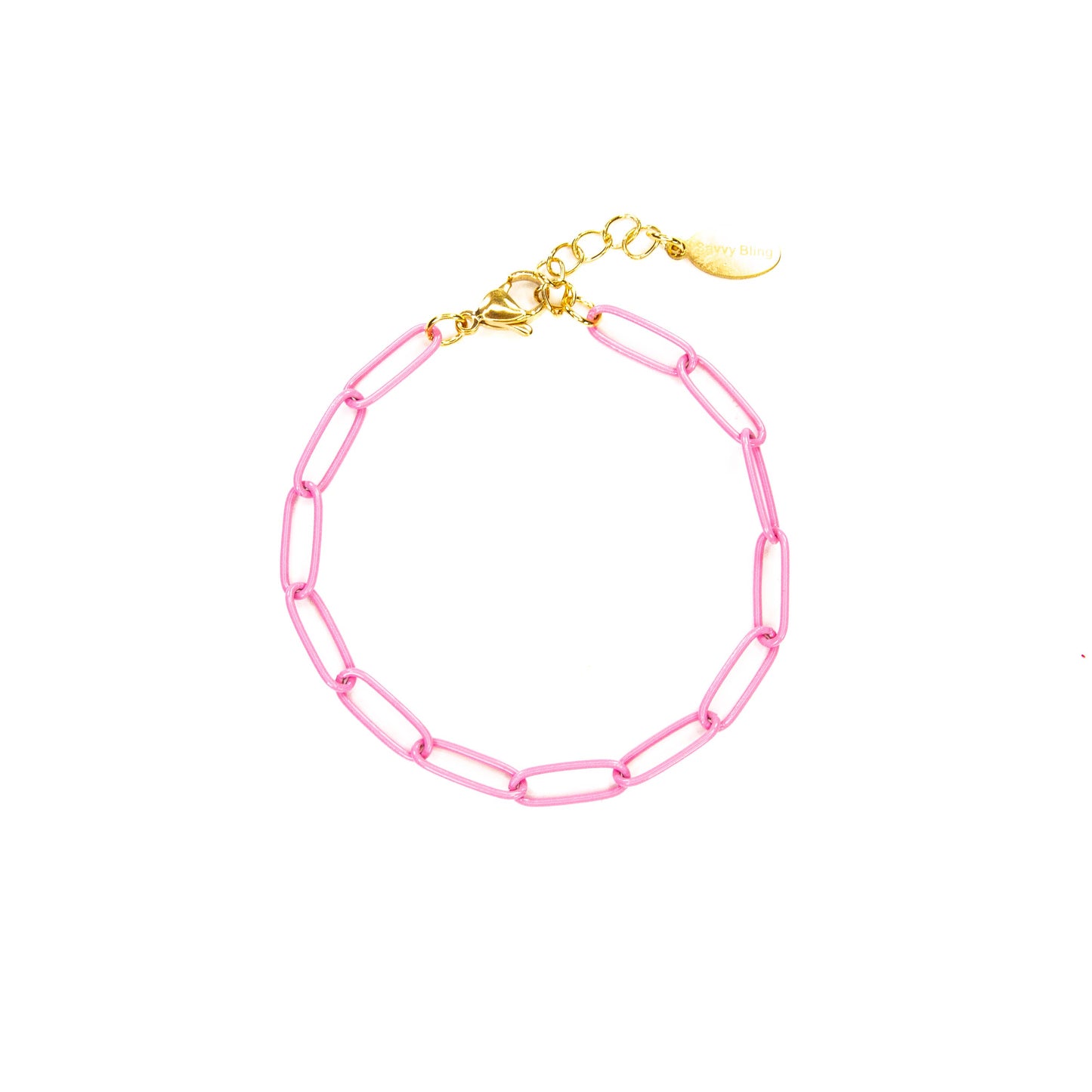 Paperclip Chain Link Bracelet