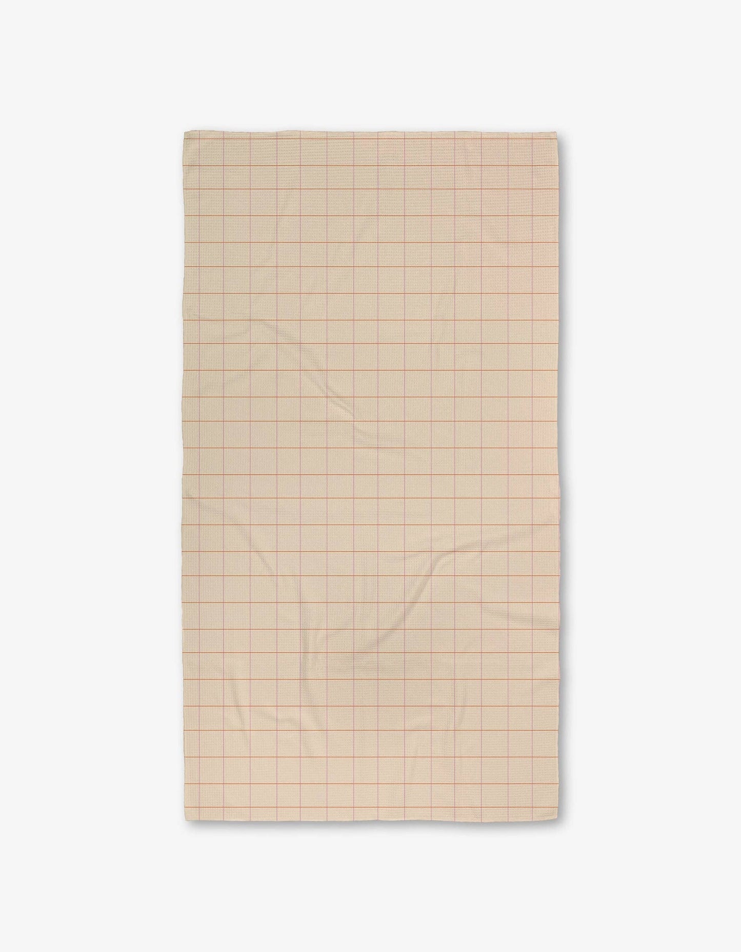Geometry Sketch Grid Luxe Bath Towel