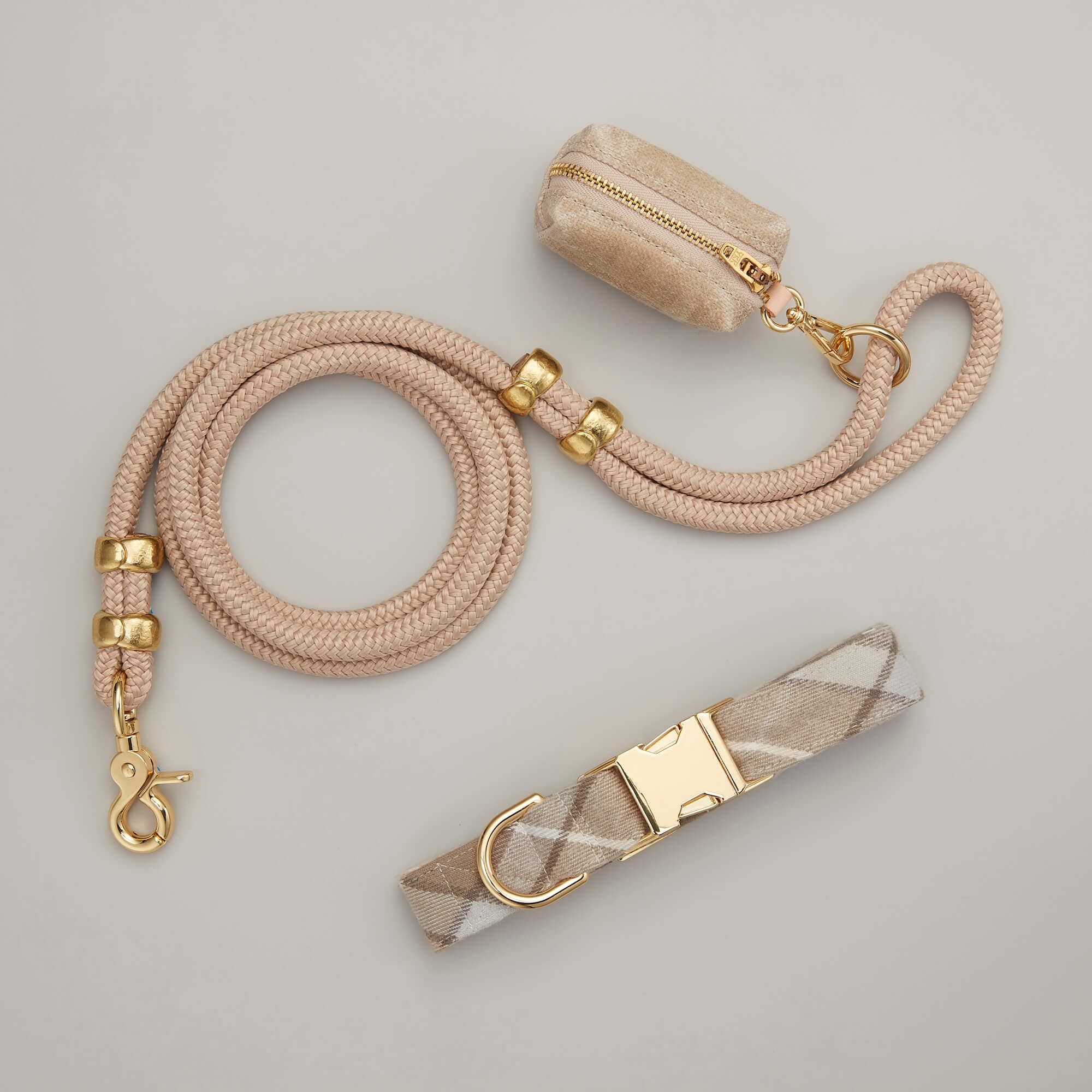 The Foggy Dog Plaid Flannel Dog Collar