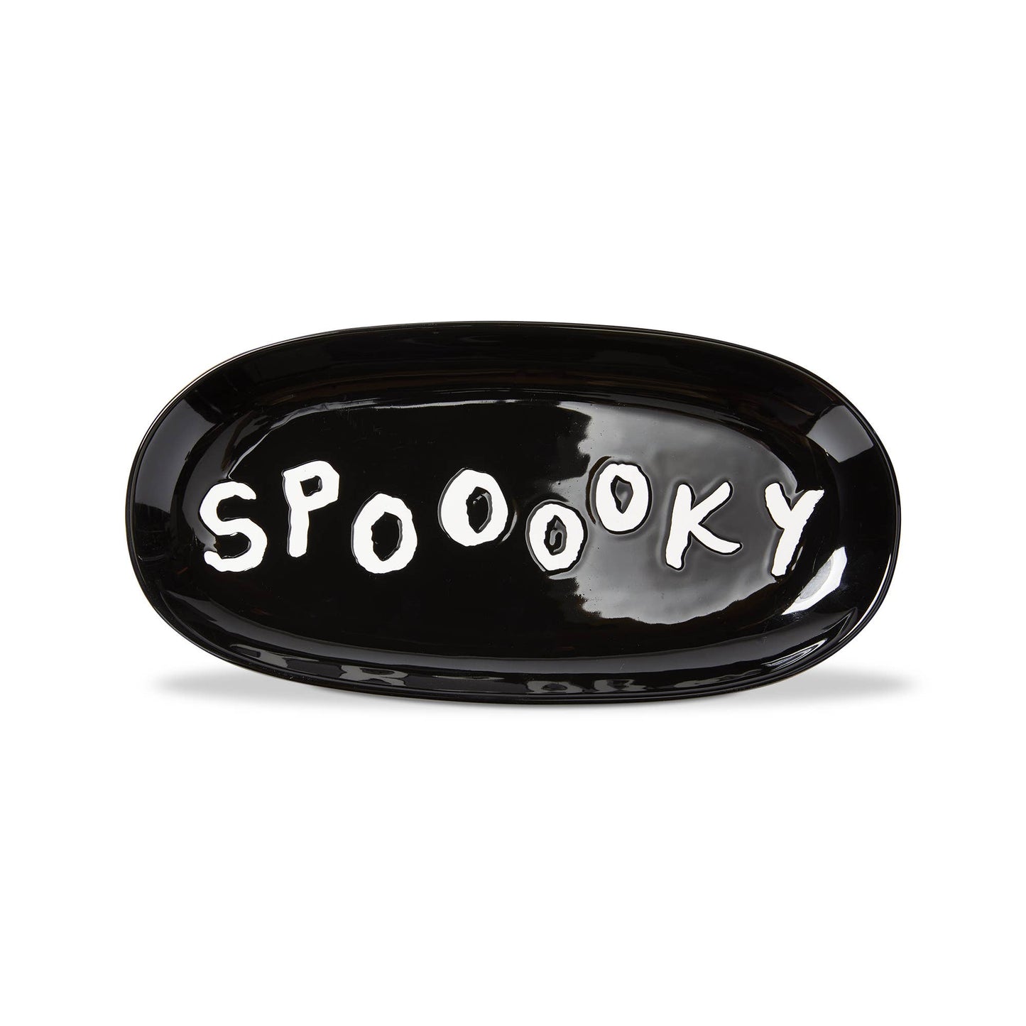 Spooooky Black Serving Platter