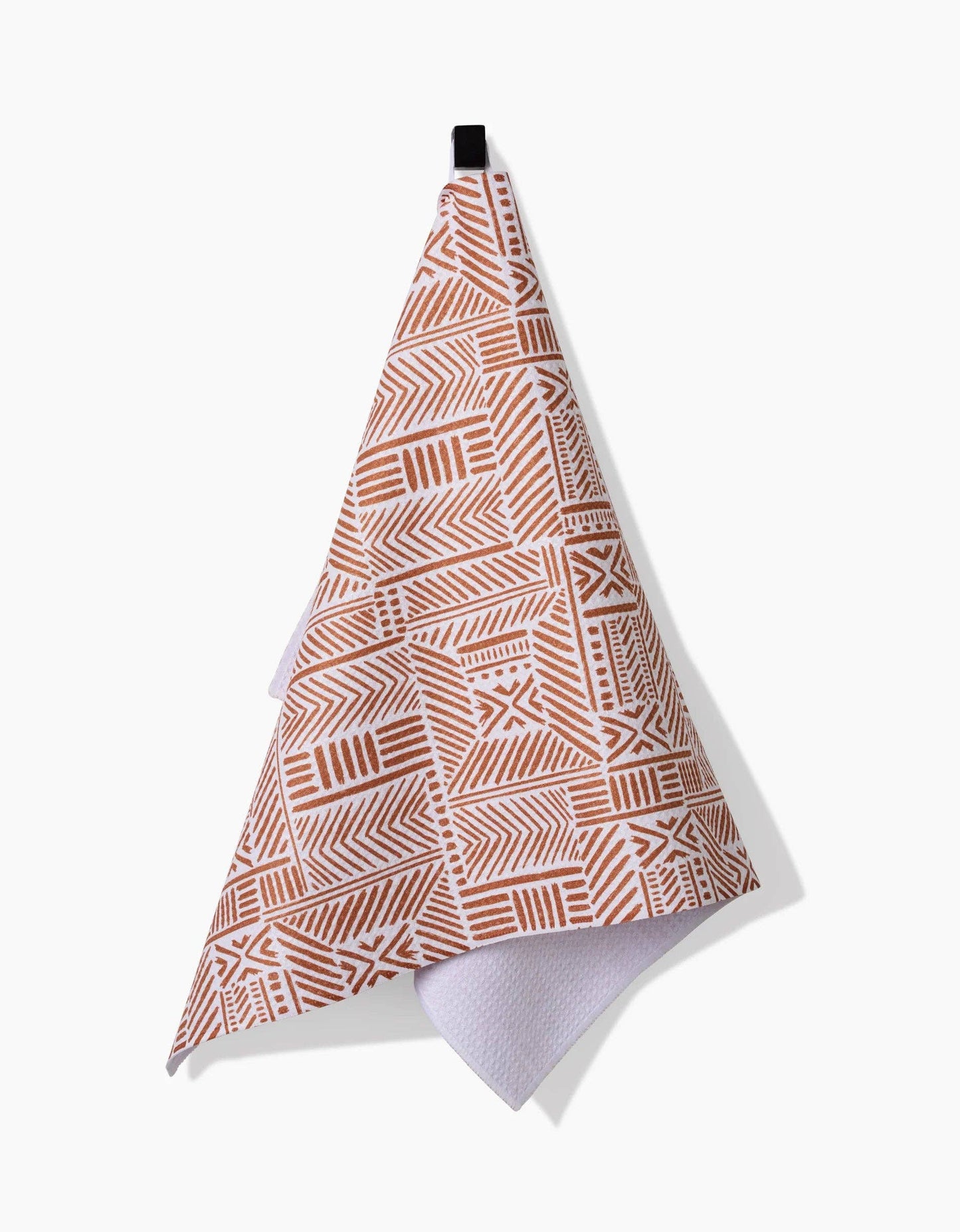 Geometry Mud Cloth Natural Luxe Hand Towel