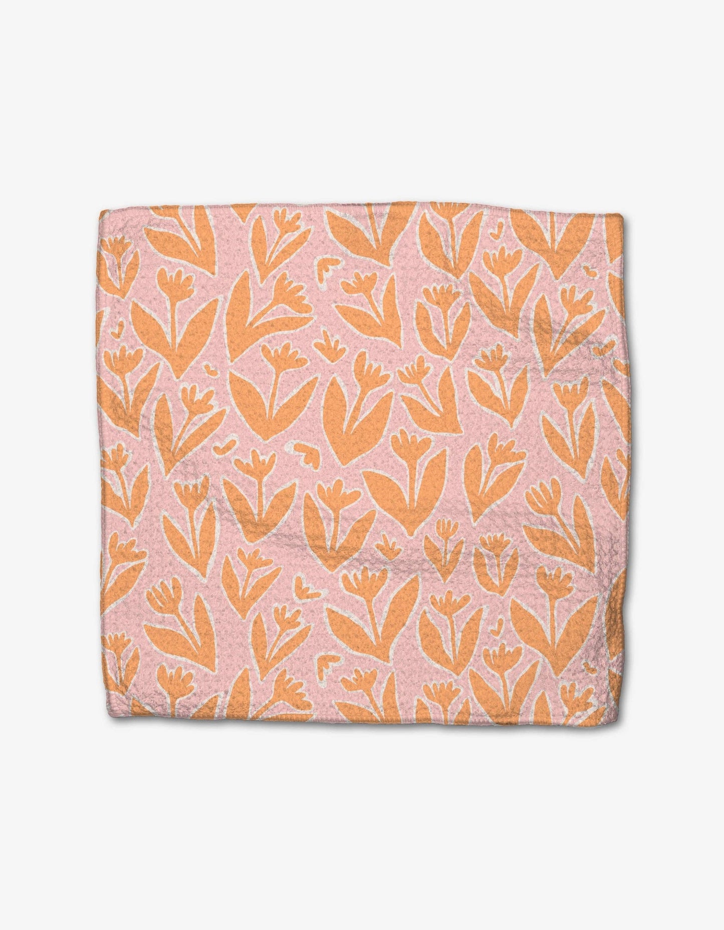 Geometry Spring Flowers Dishcloth Set