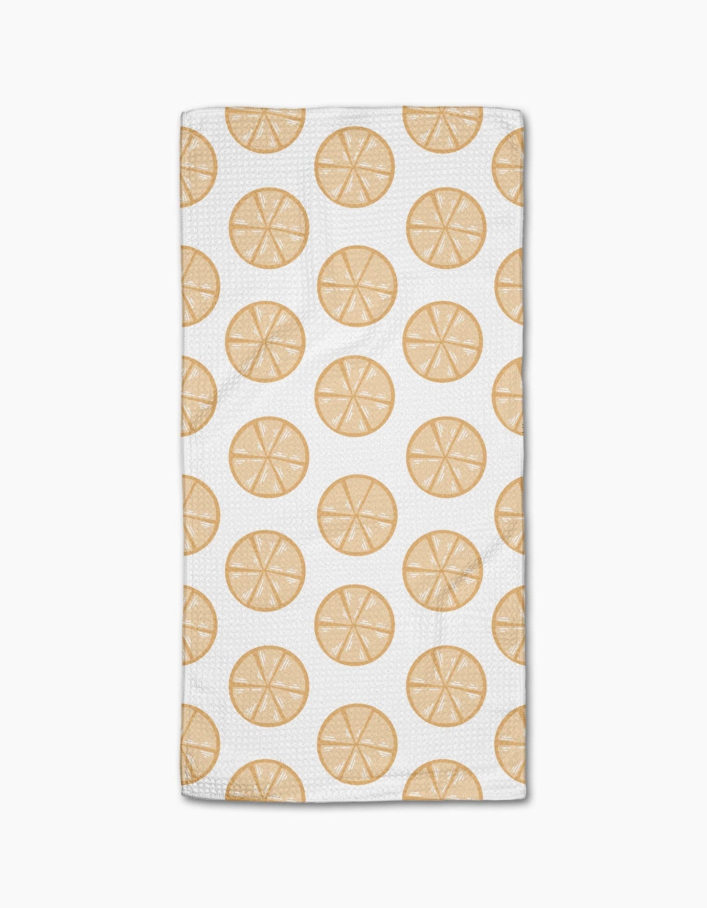 Geometry Lemon Doodles Bar Towel