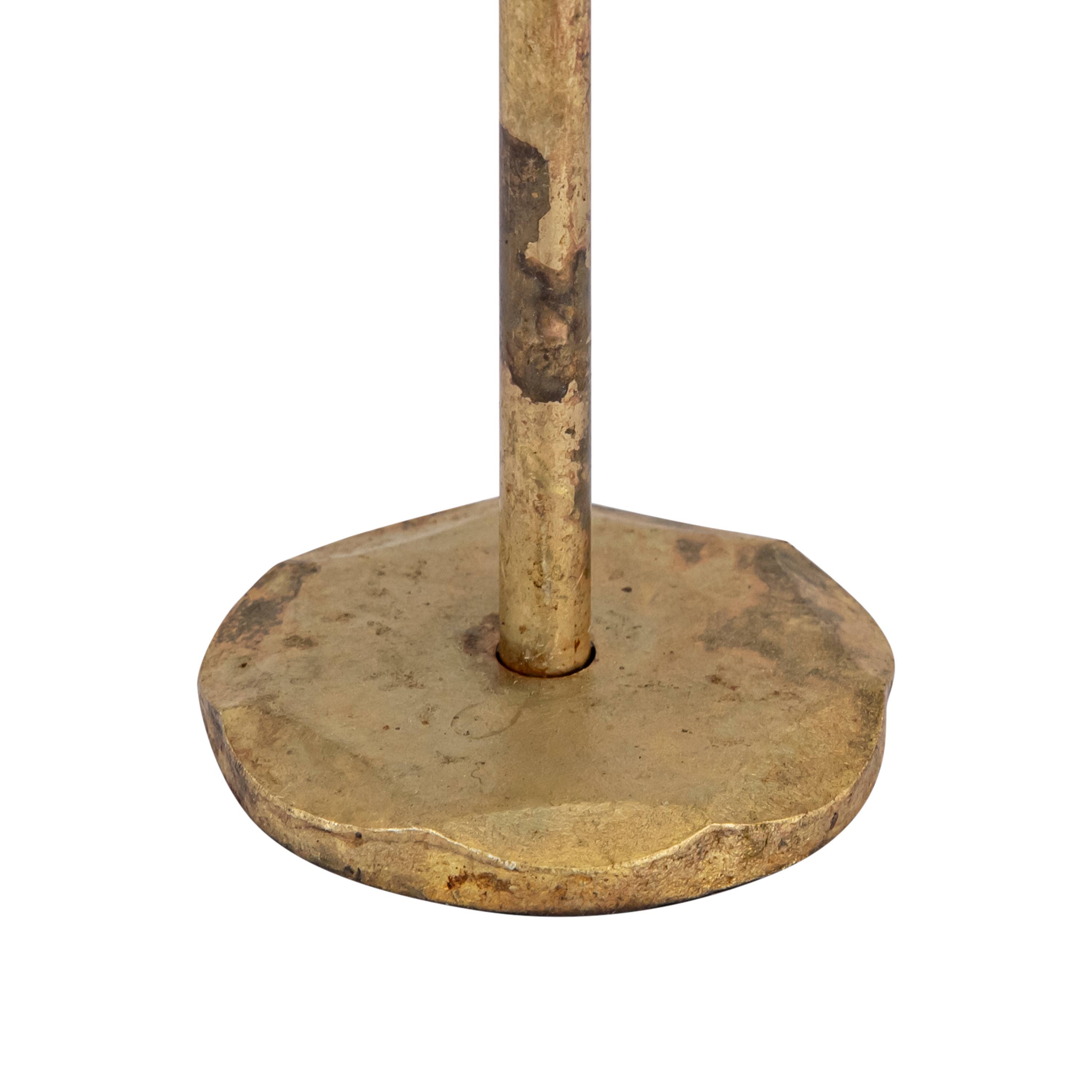 Old Brass Candle Holder