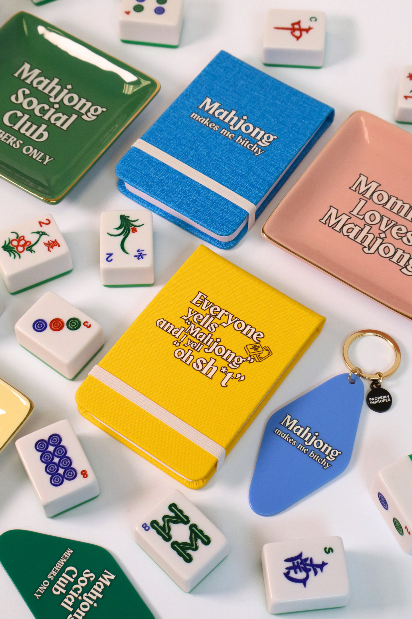 Mahjong Social Club Trinket Tray