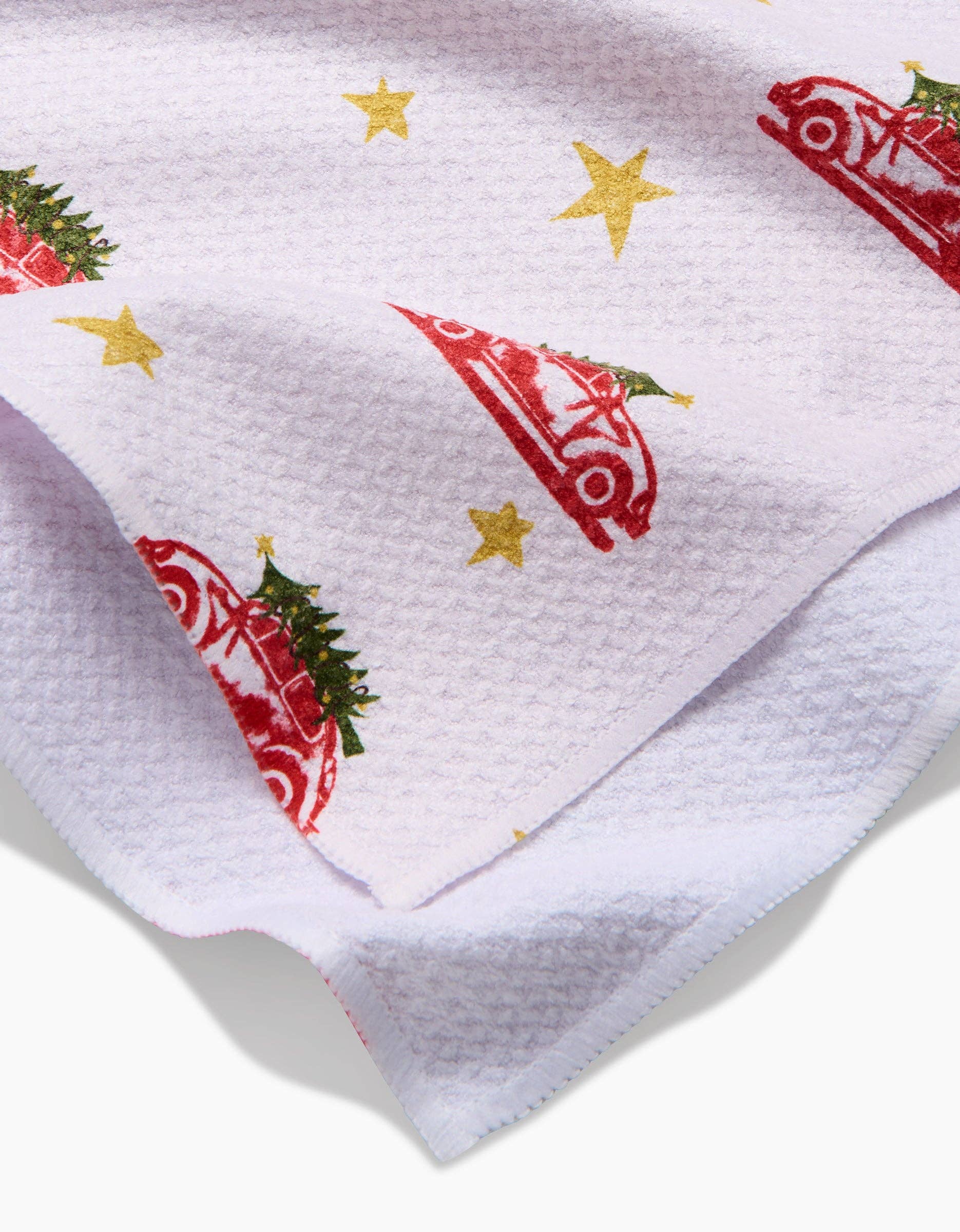 Geometry Christmas Bug Tea Towel