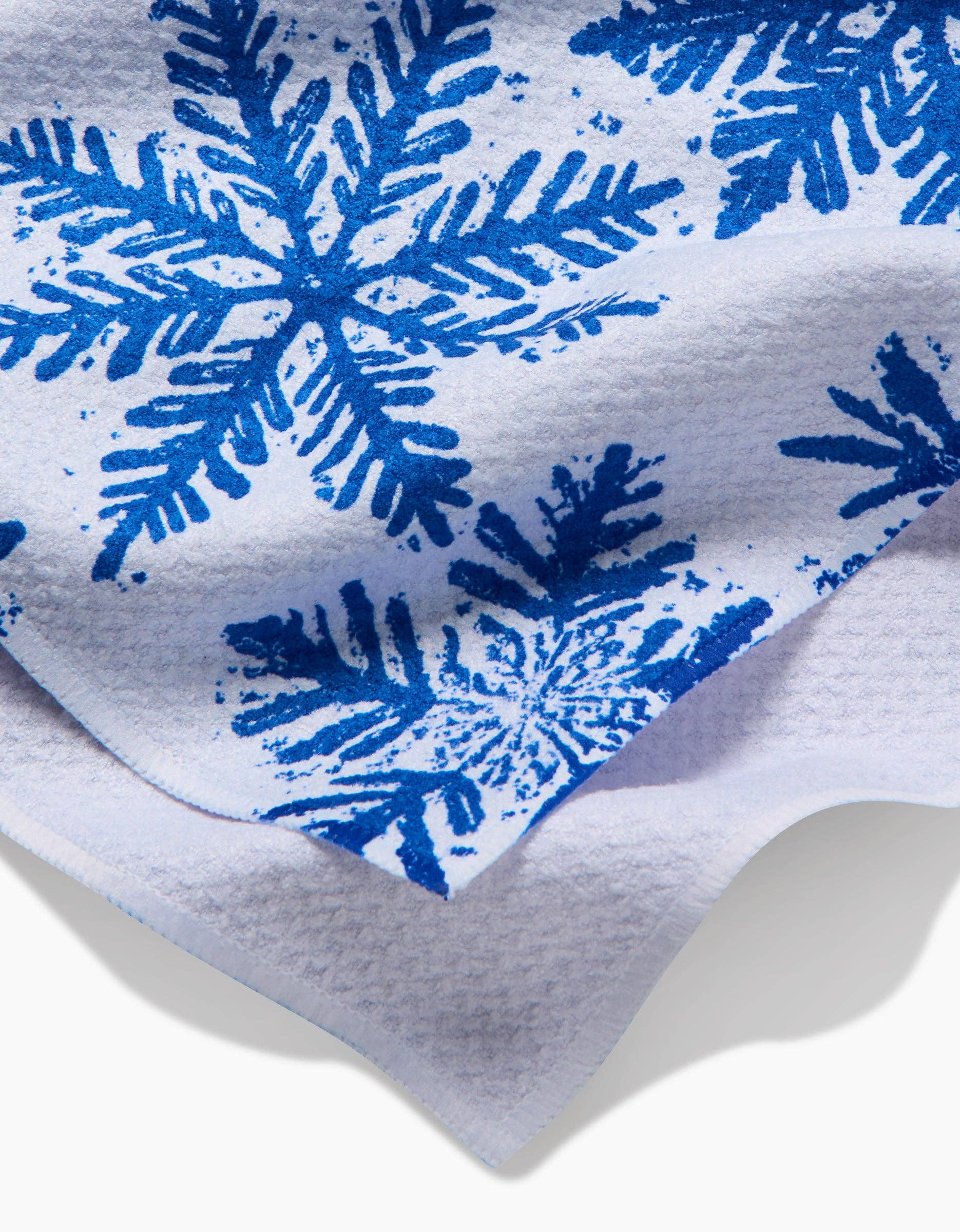 Geometry Snowy Days Blue