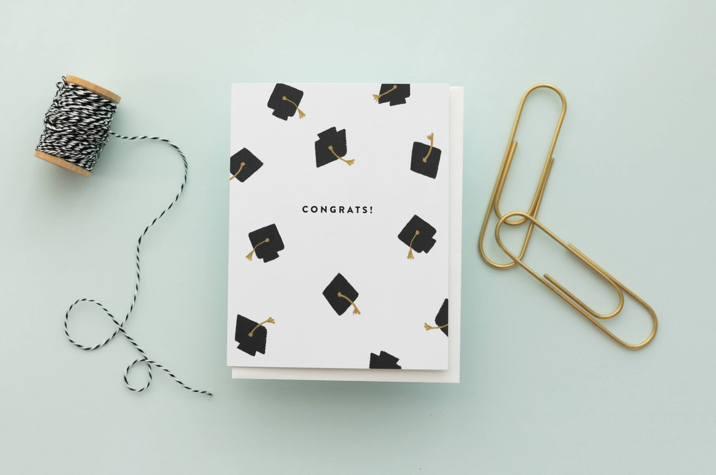 Grad Caps Card