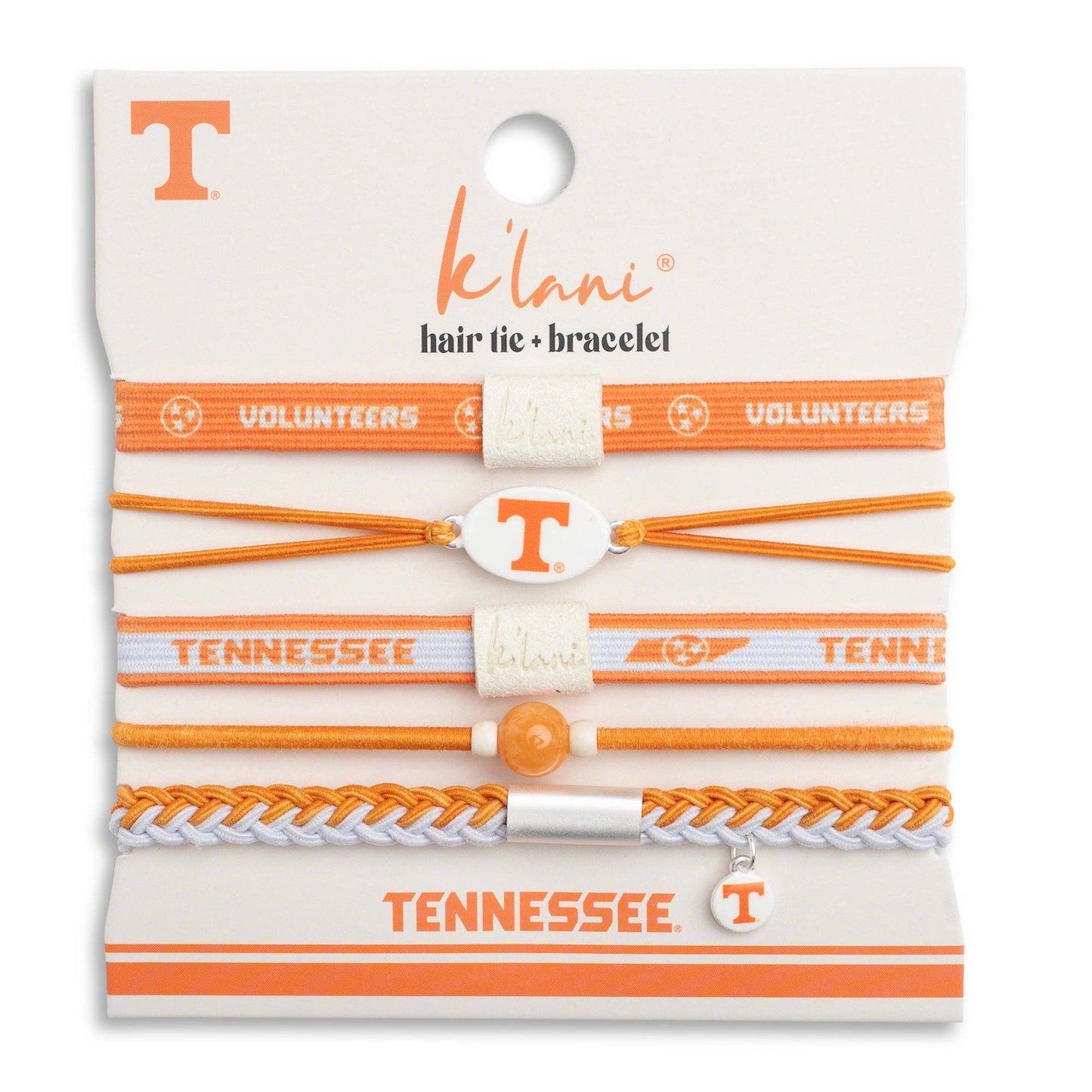 University of Tennessee Game Day Hair Tie Bracelets
