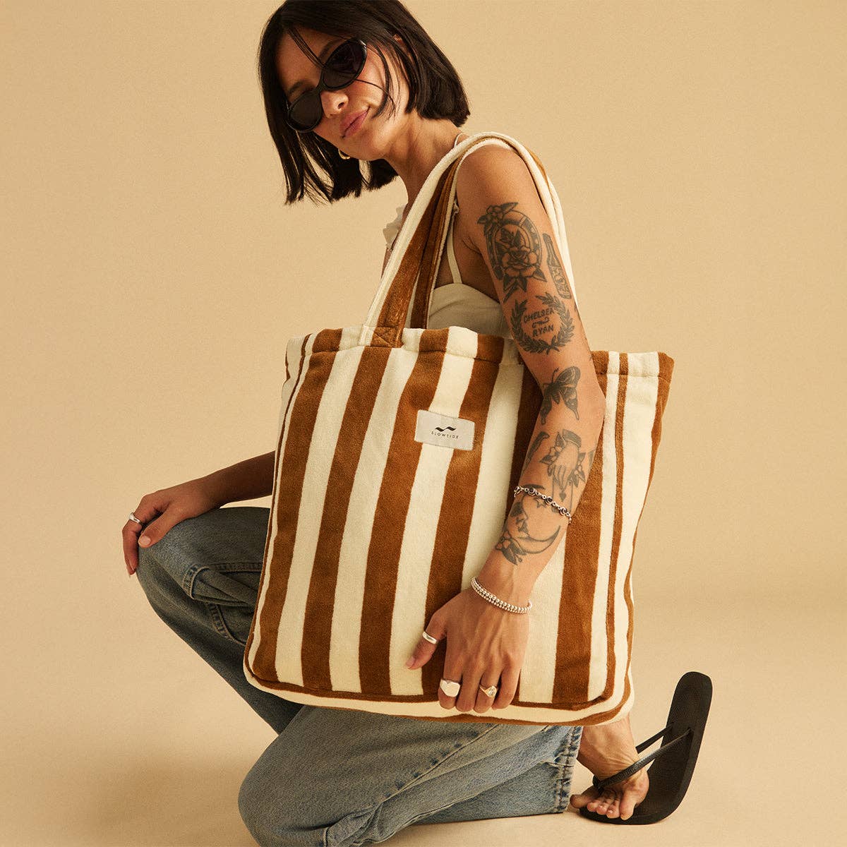 Cabana Terry Tote Bag