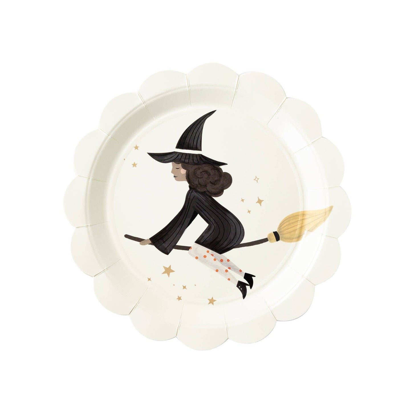 Witching Hour Witches Paper Plates