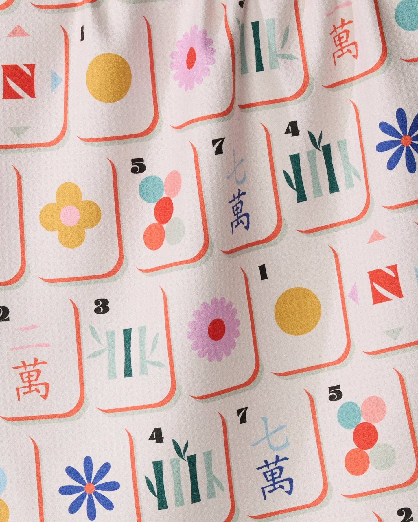 Geometry - Tile Toss Tea Towel