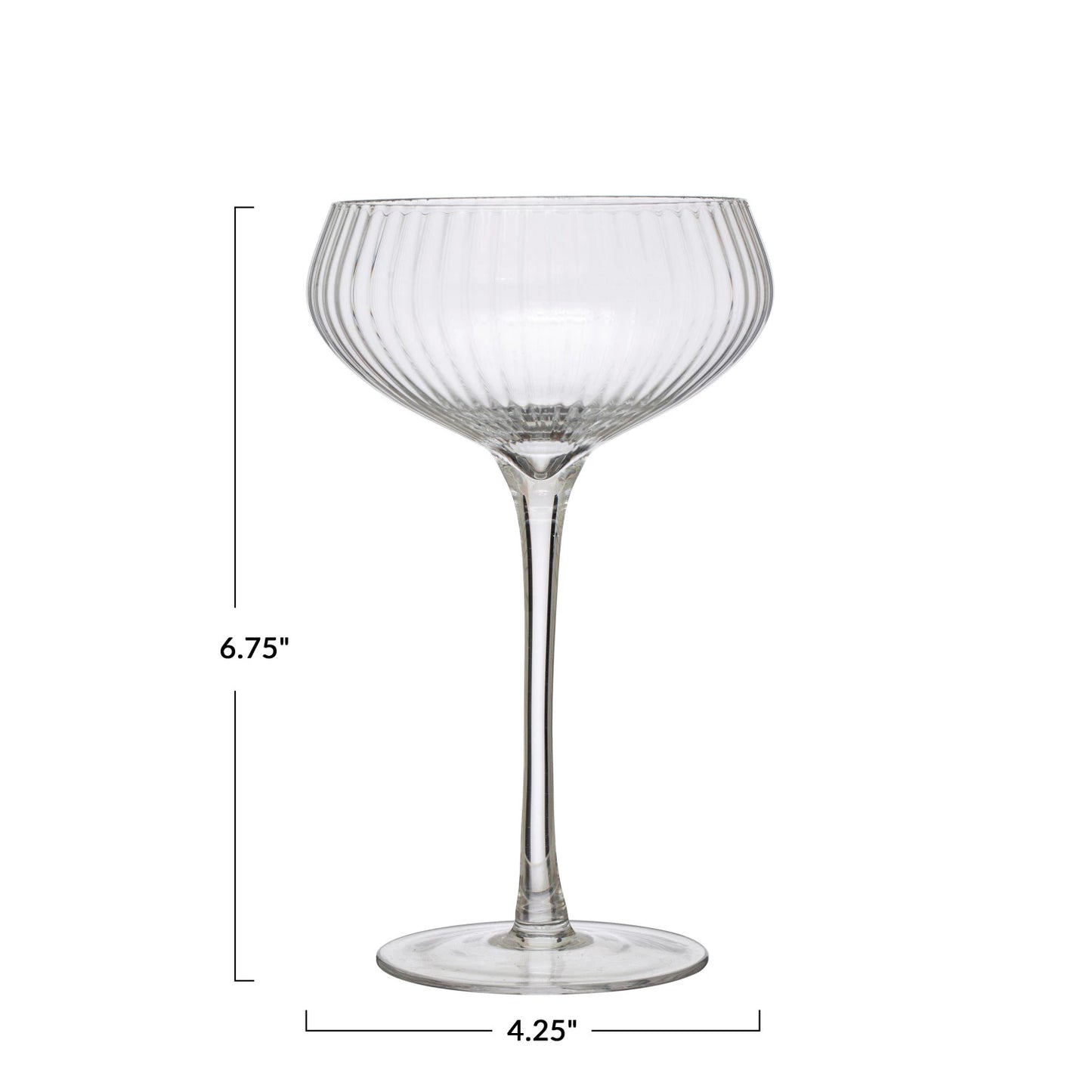 Stem Champagne Couped Glass