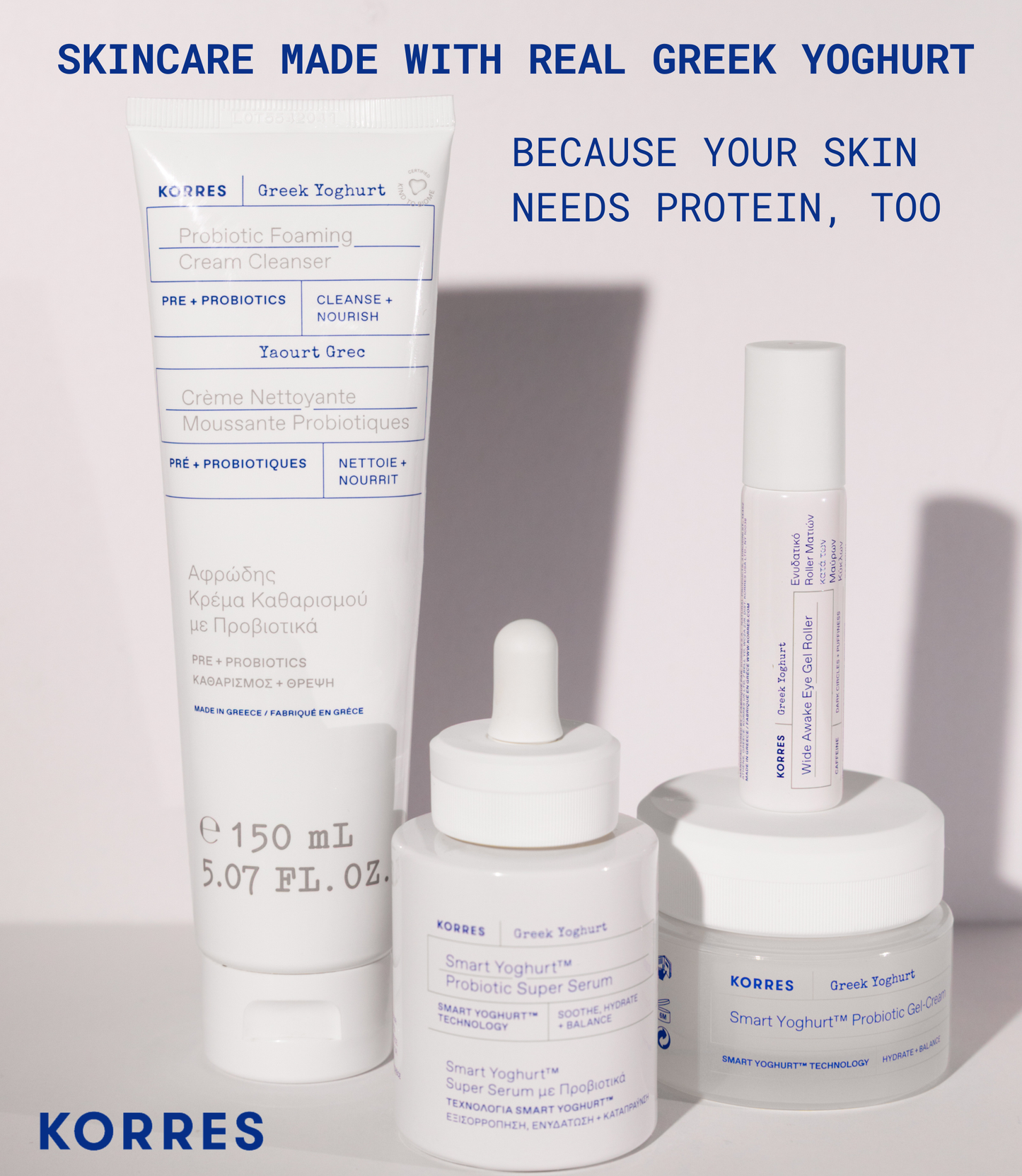 Korres Greek Yoghurt Wide Awake Eye Gel Roller