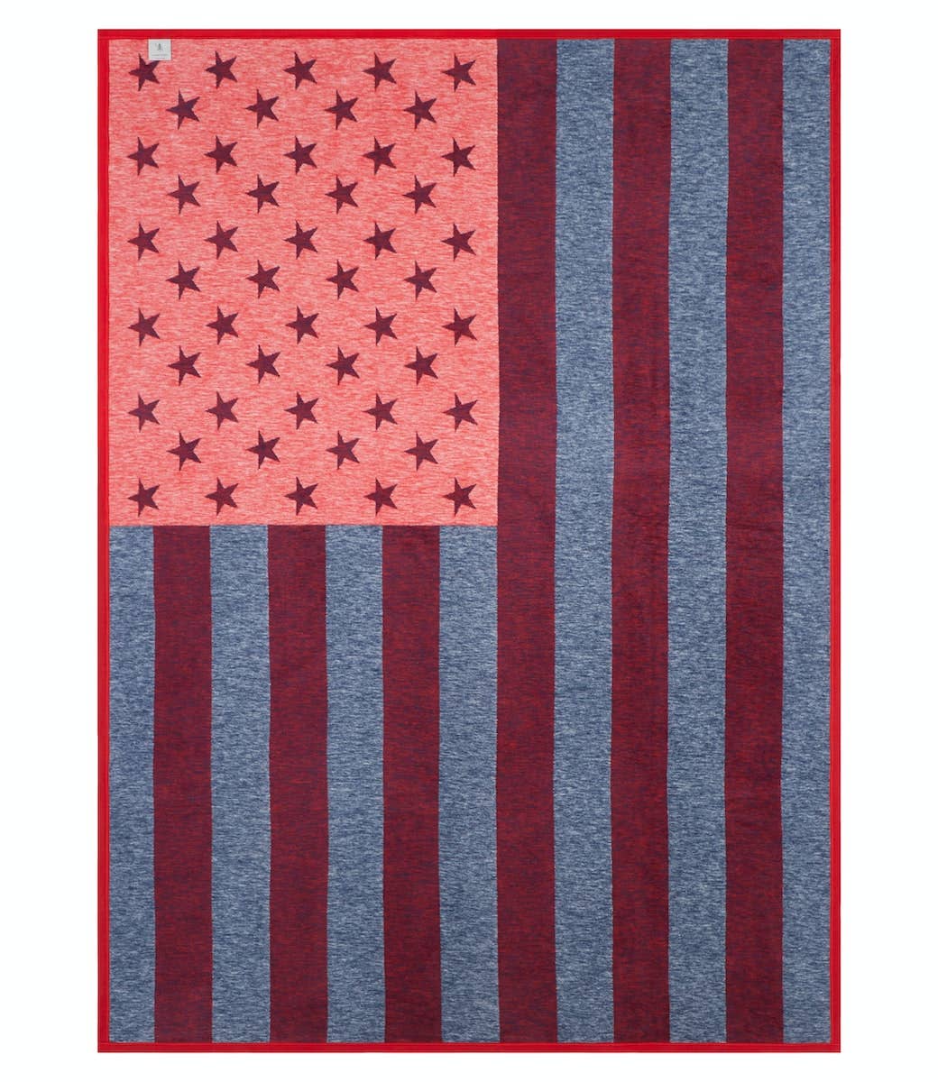 American Flag Blanket