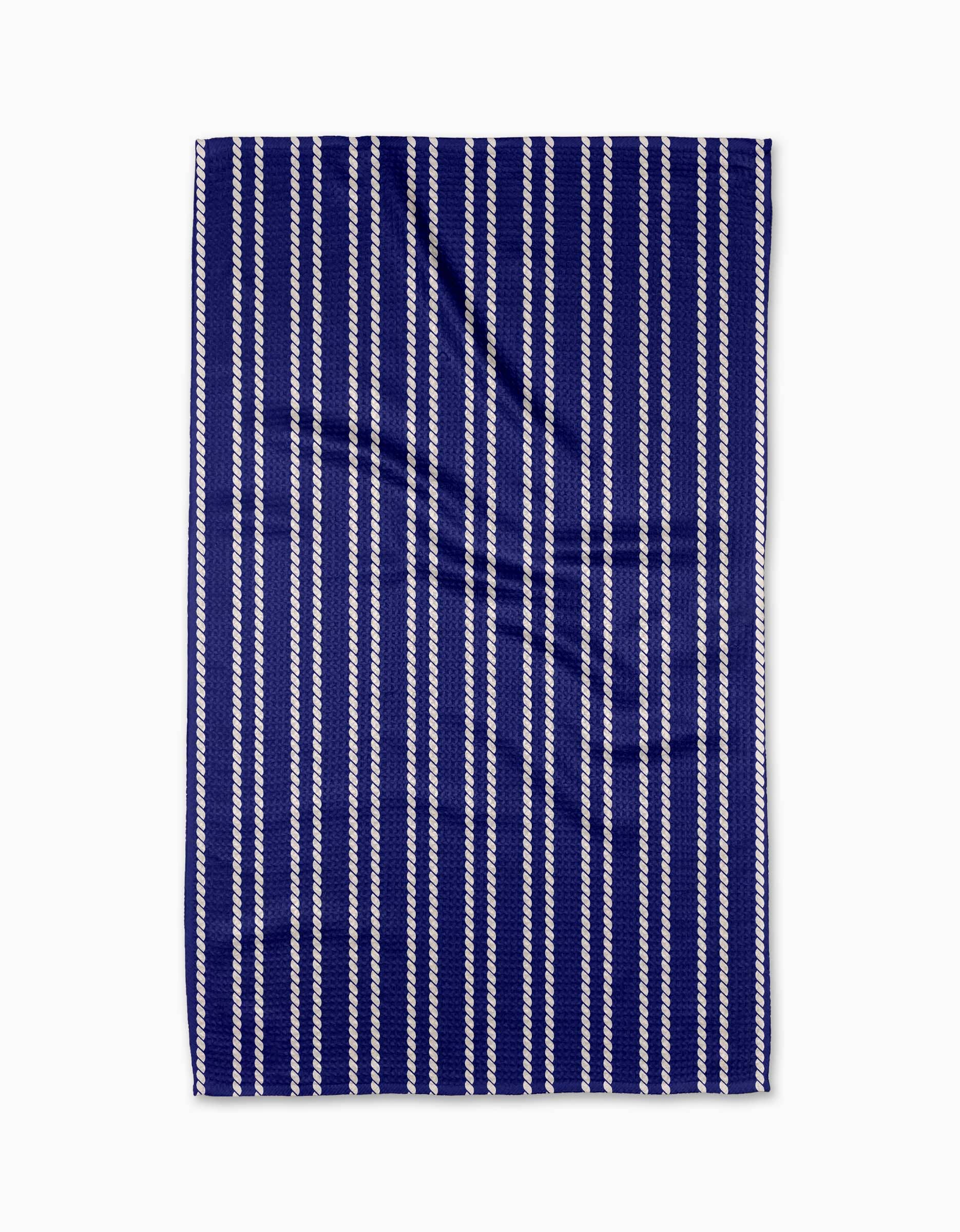 Geometry Nautical Knots Tea Towel