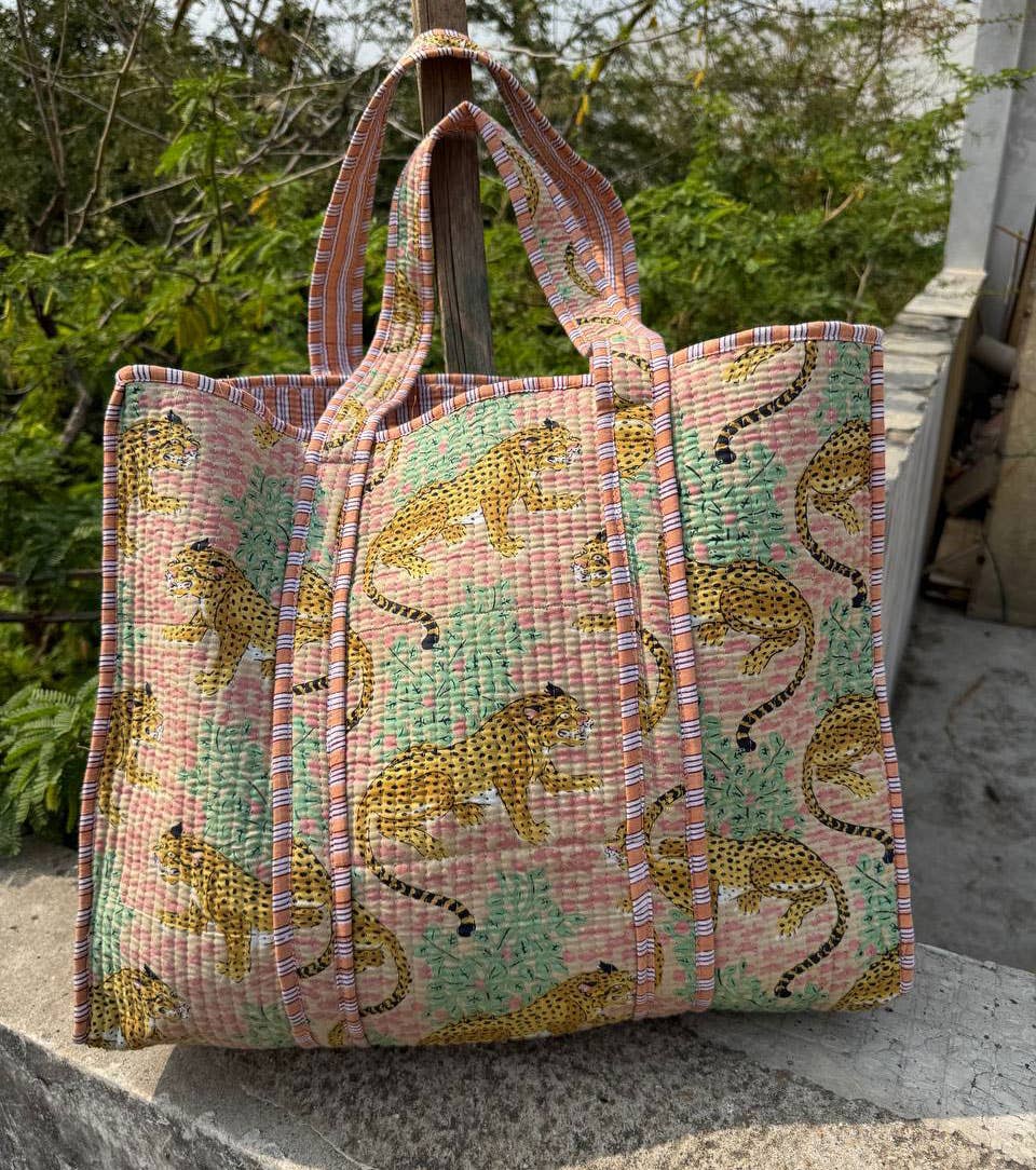 Assorted Cotton Quilted Bags