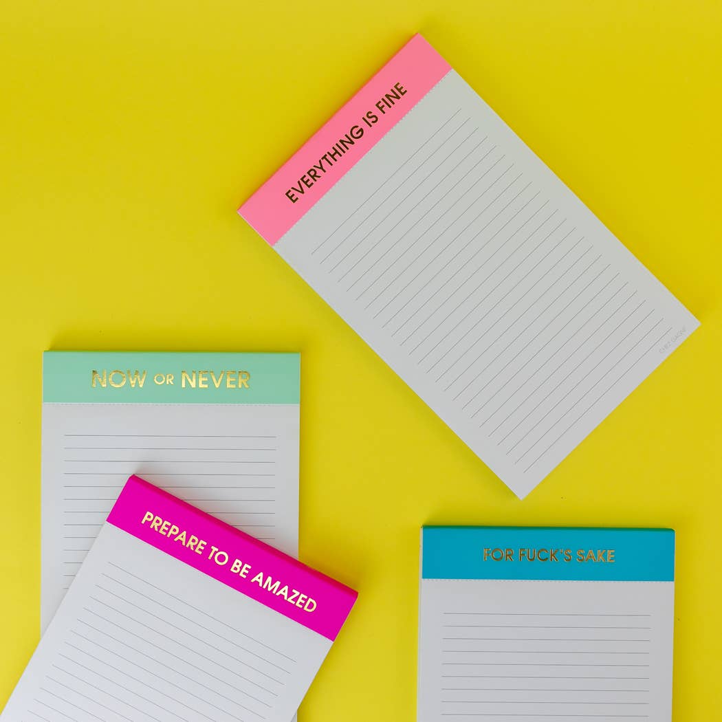 For F*ck's Sake Notepad